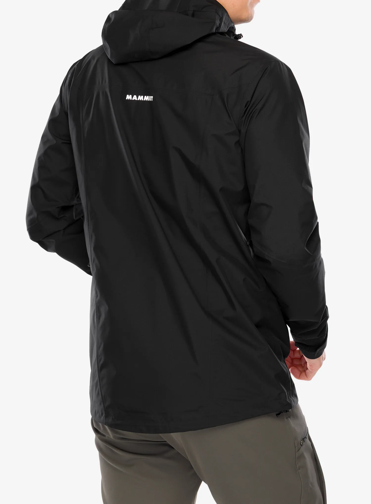 Куртка дощовик Mammut Convey Tour HS Hooded Jacket - black | 8a.ua