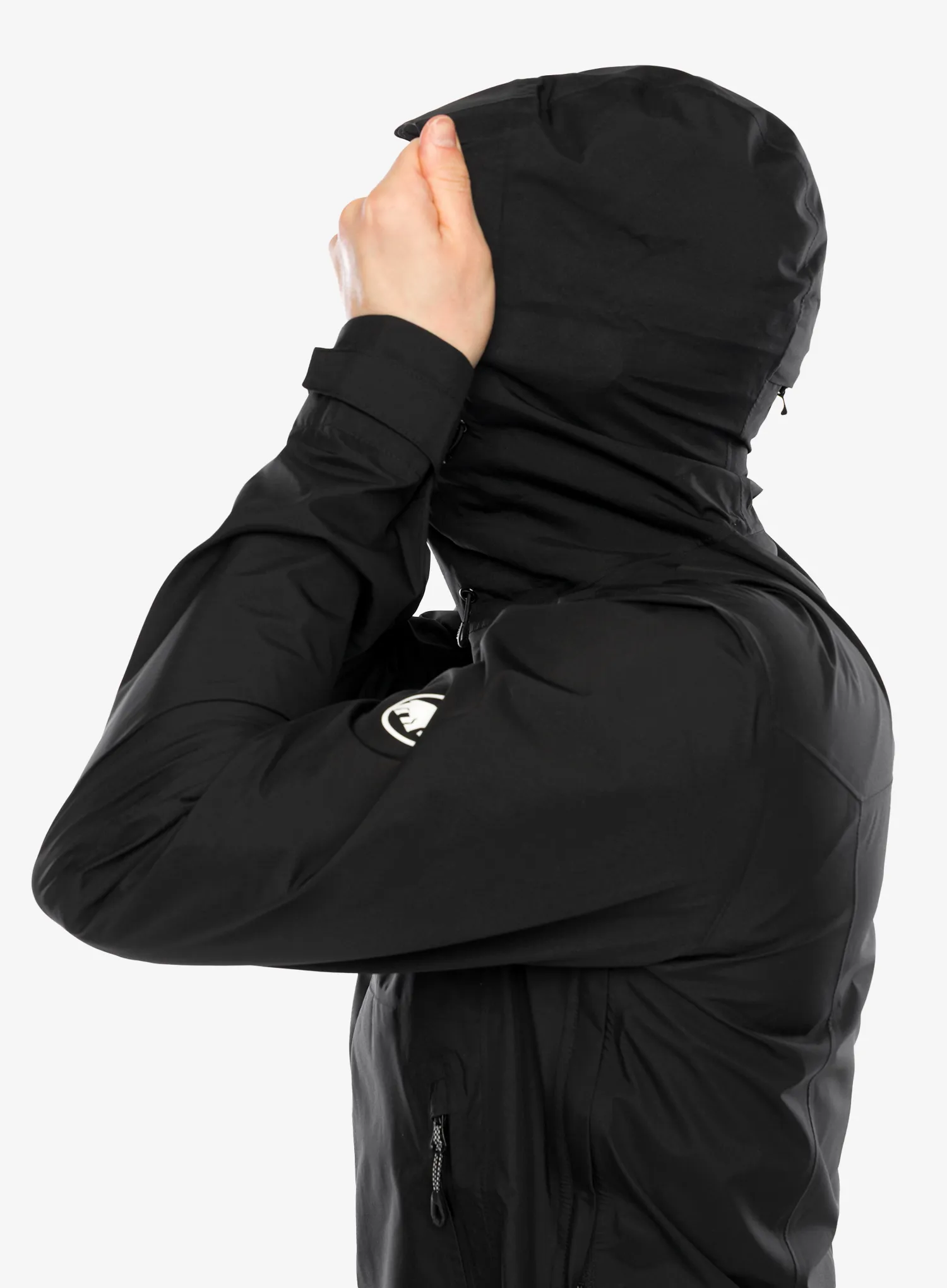 Куртка дощовик Mammut Convey Tour HS Hooded Jacket - black | 8a.ua
