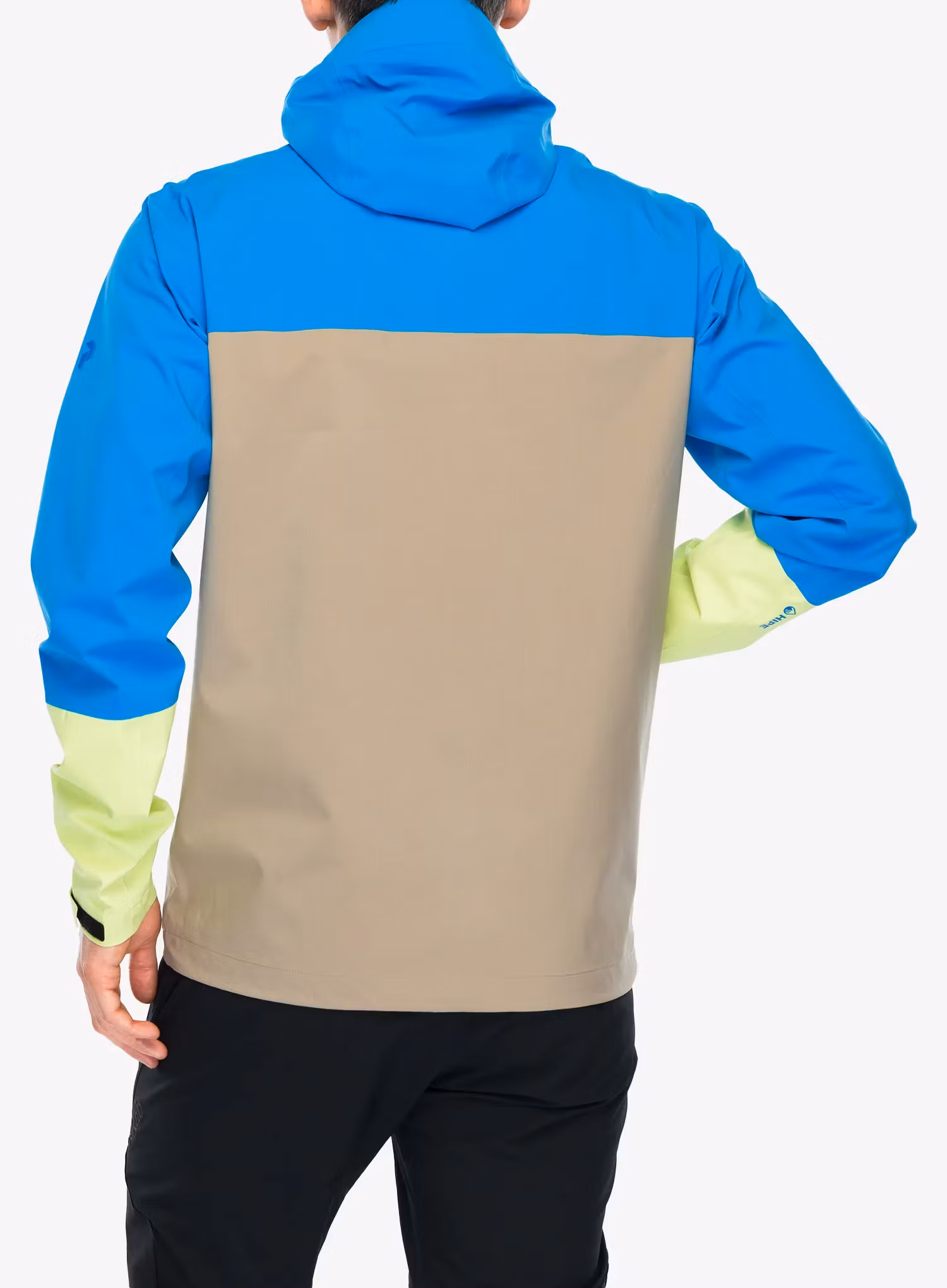 Куртка дощовик Peak Perfomance Trail Hipe Shell Jacket - bril blue/avid beige/sunny adv