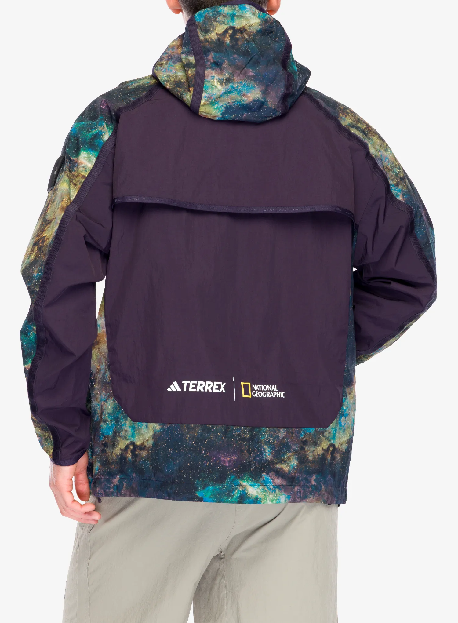 Вітровка adidas TERREX National Geographic WIND.RDY Jacket - aurora black