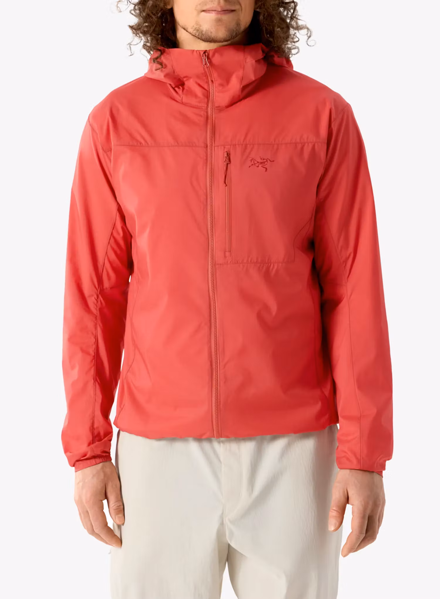Вітровка Arcteryx Squamish Hoody - stone red
