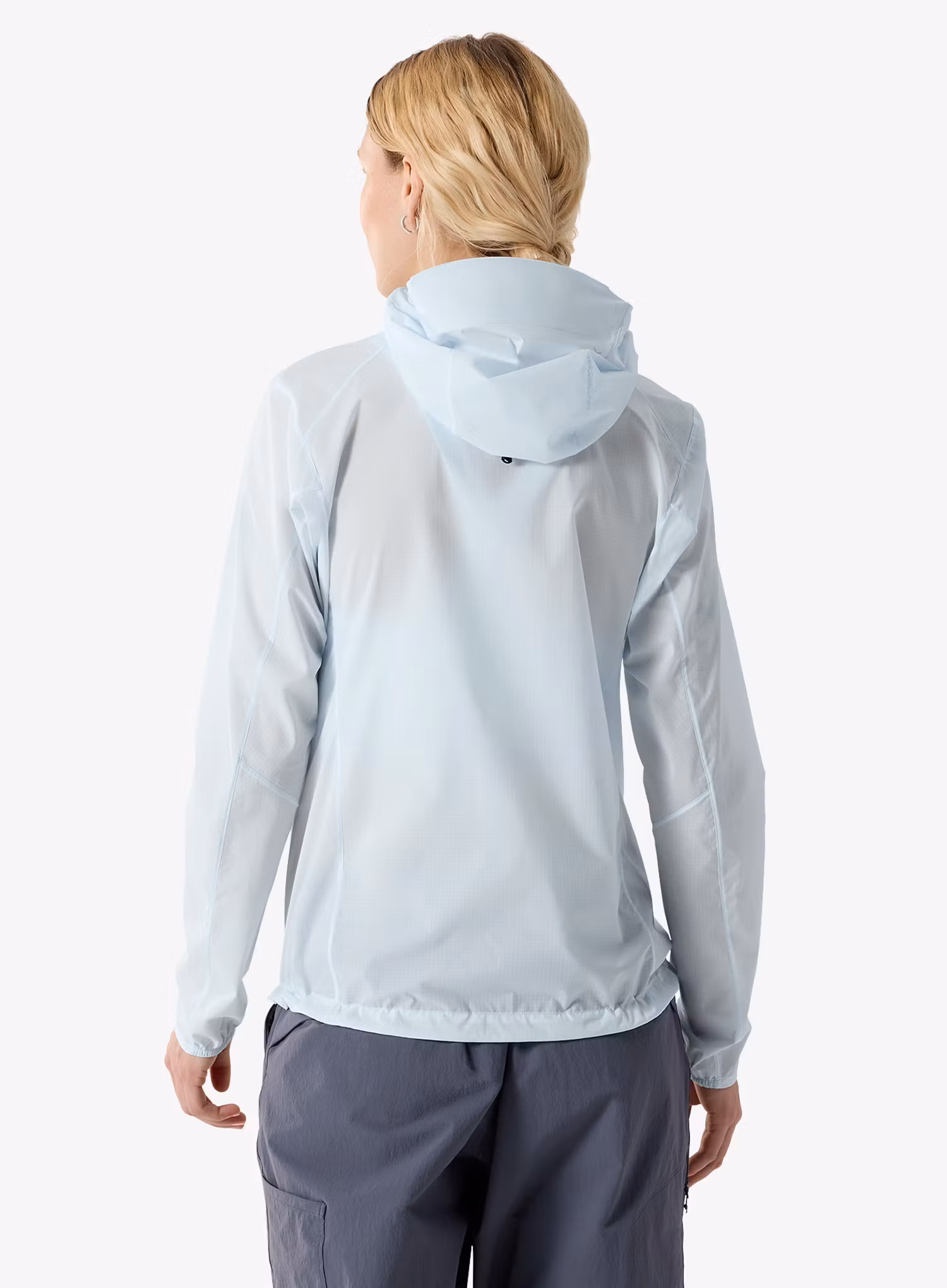Вітровка жіноча Arcteryx Squamish Hoody - alpine blue