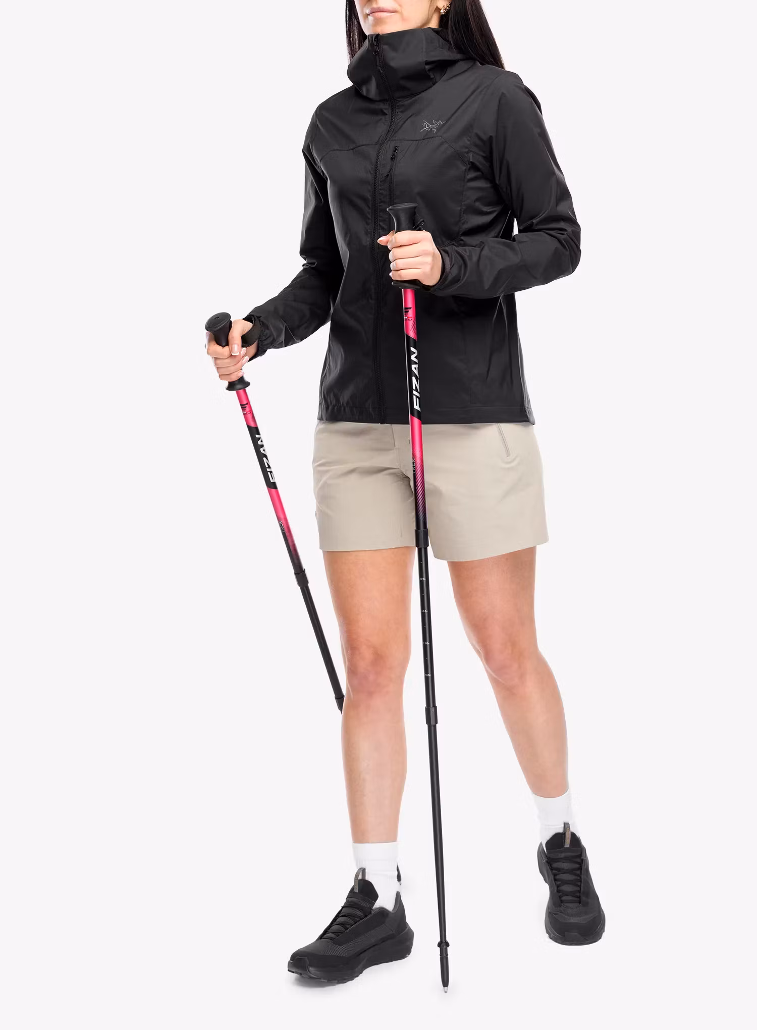 Вітровка жіноча Arcteryx Squamish Hoody - black
