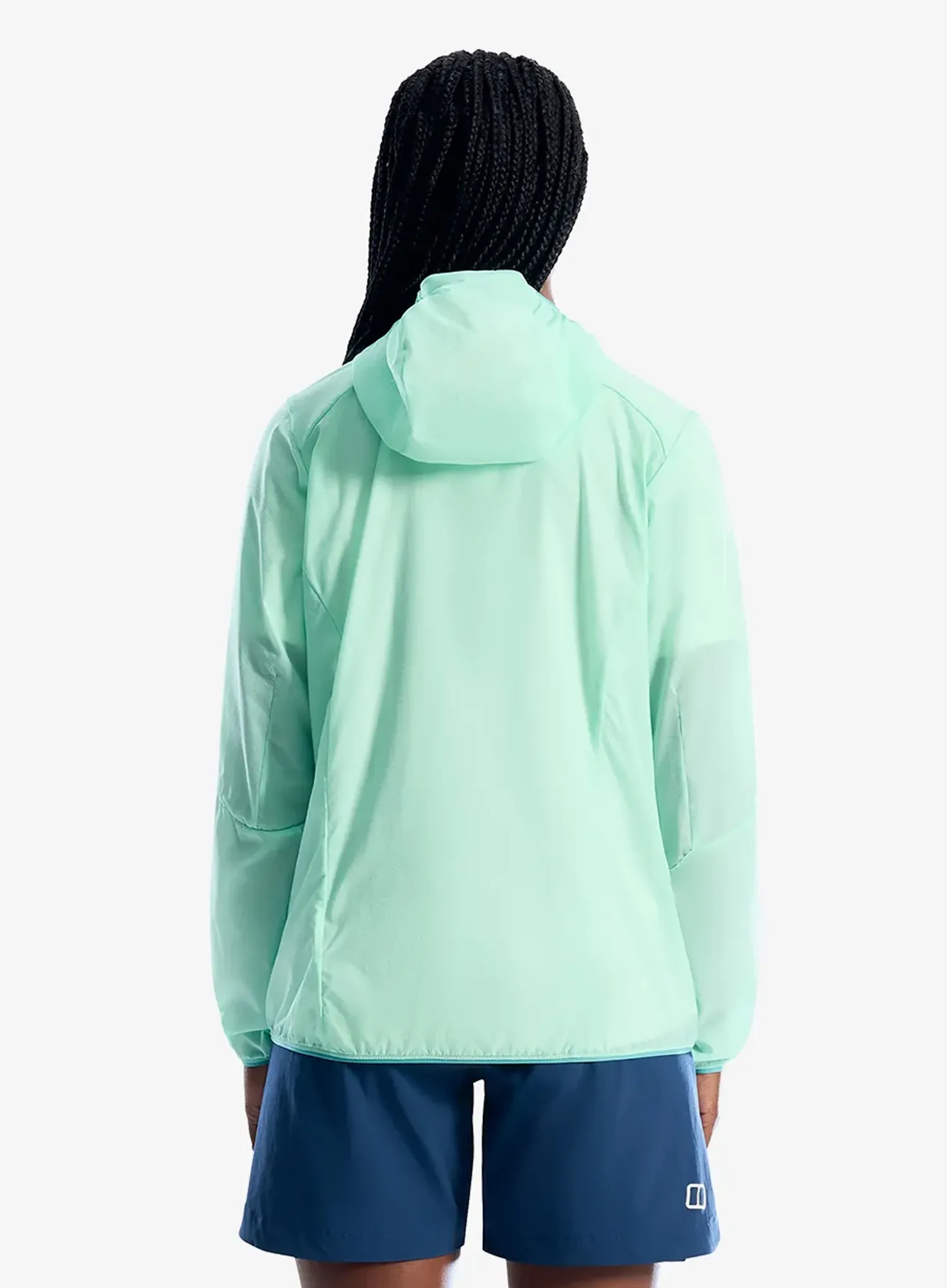 Вітровка жіноча Berghaus Pendower Wind Jkt Af - light electro
