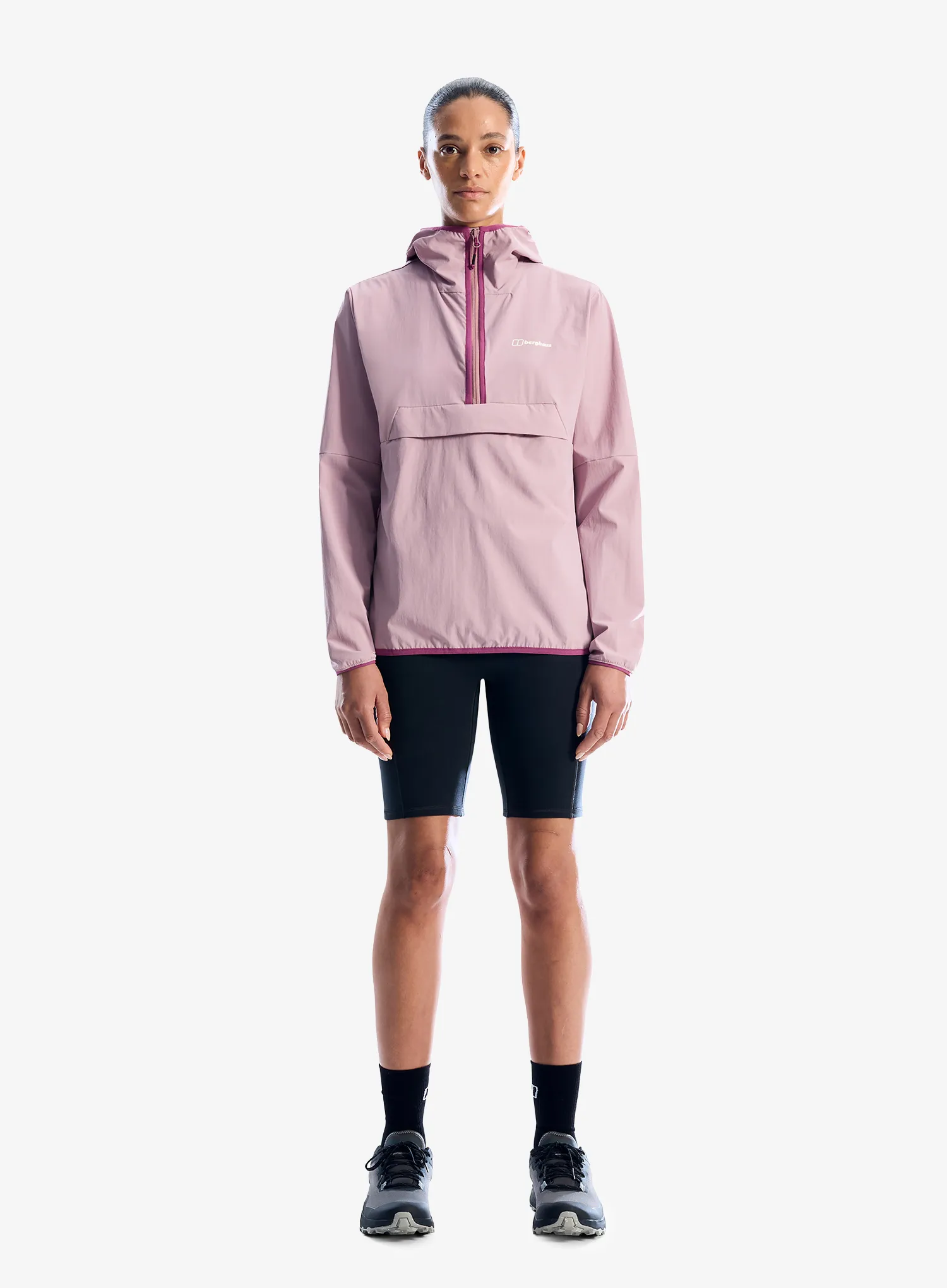 Вітровка жіноча Berghaus Wandermoor Wind Smock - alpine haze