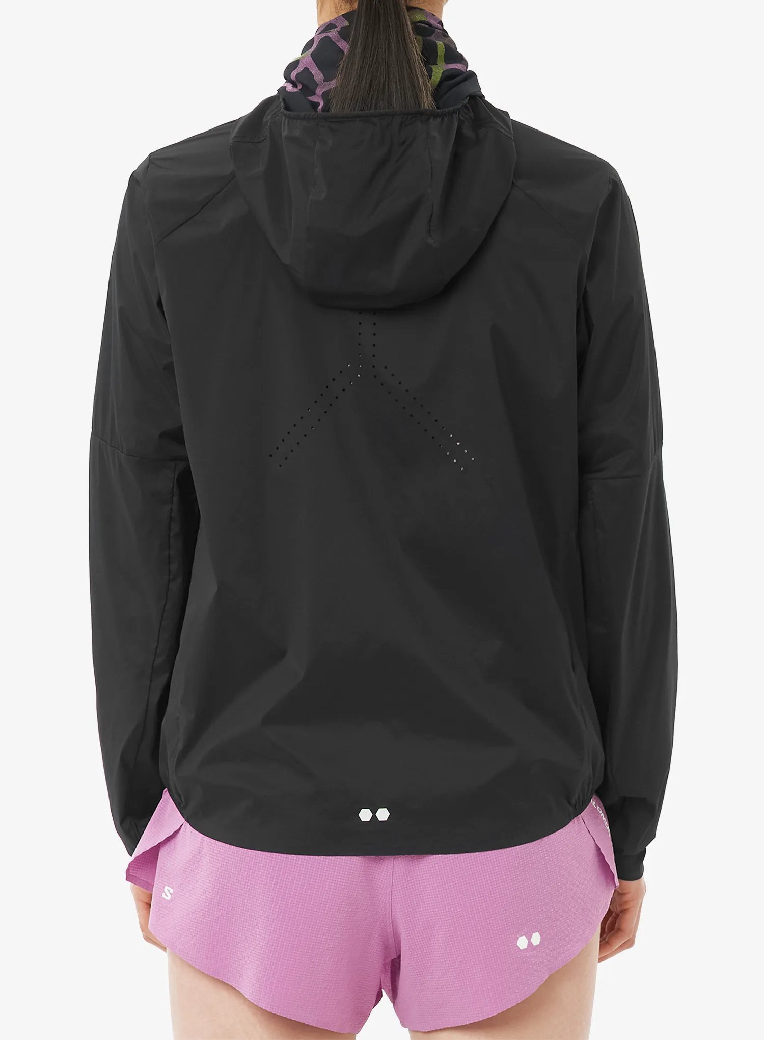 Вітровка жіноча Salomon Sense Aero Wind Jkt - black
