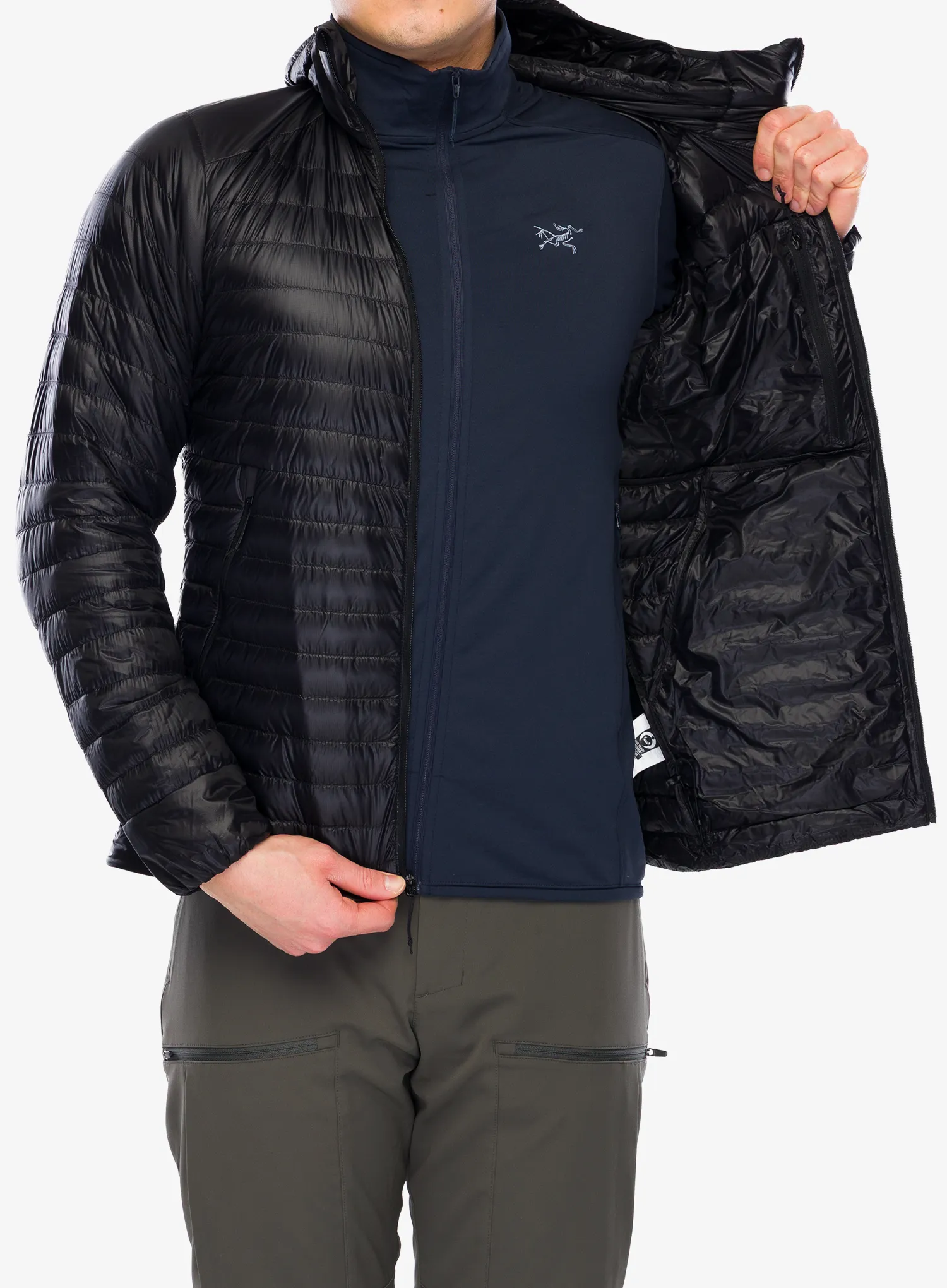 Пуховик Arcteryx Cerium SL Hoody - black | 8a.ua