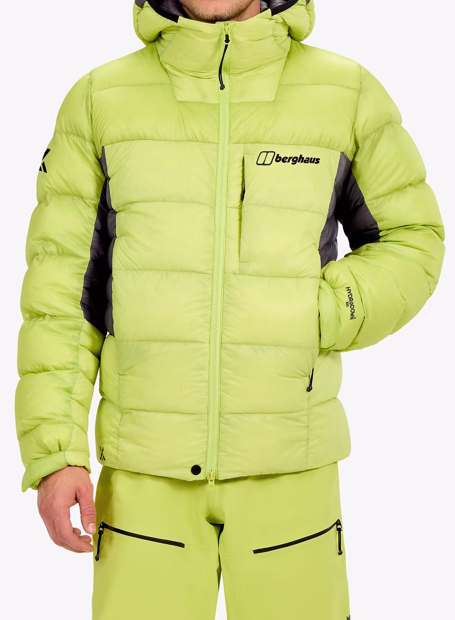 Пуховик Berghaus MTN Arete Ultra Down Hoody - spark/purple planet