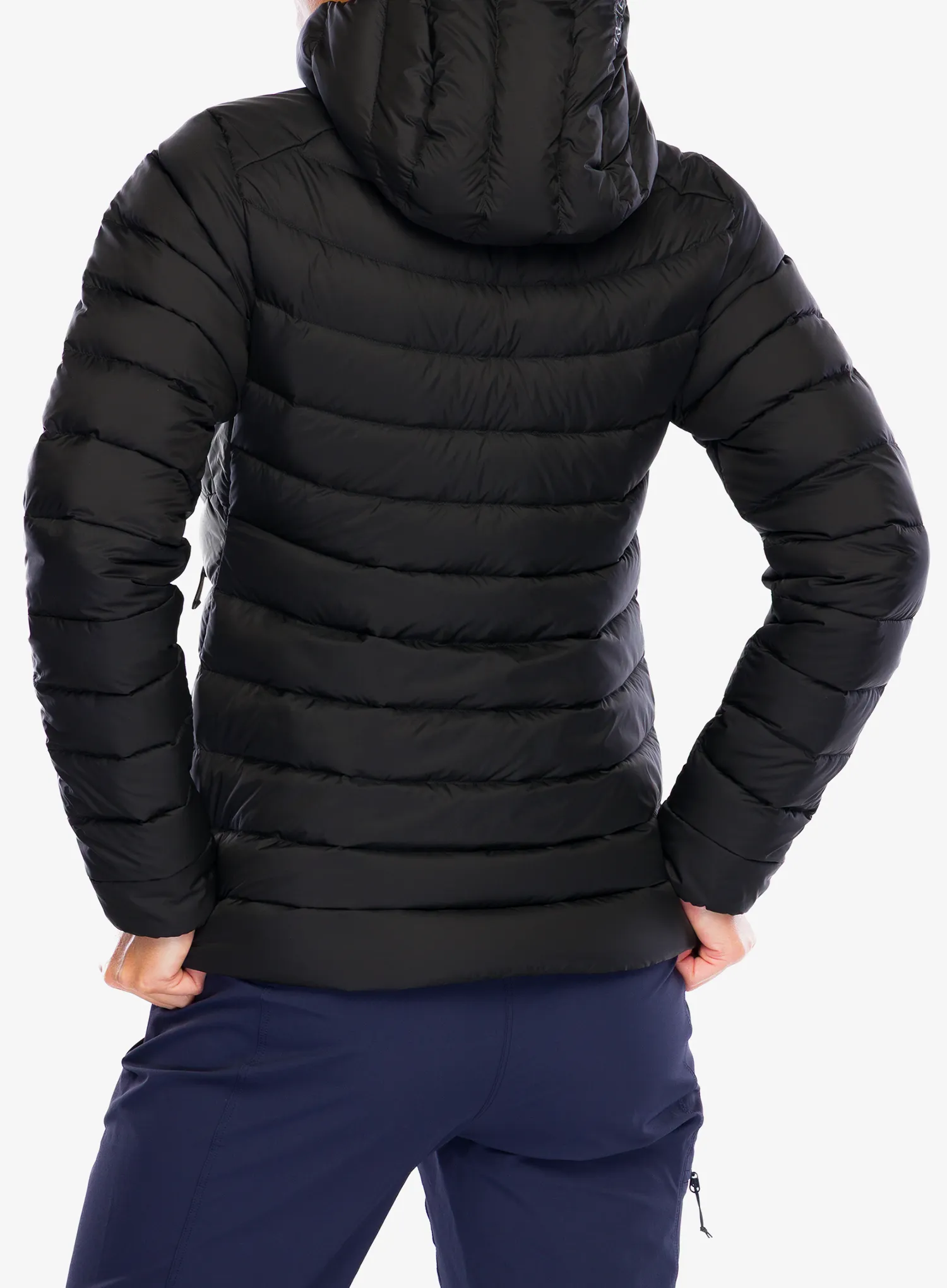 Пуховик жіночий Arcteryx Cerium Hoody - black