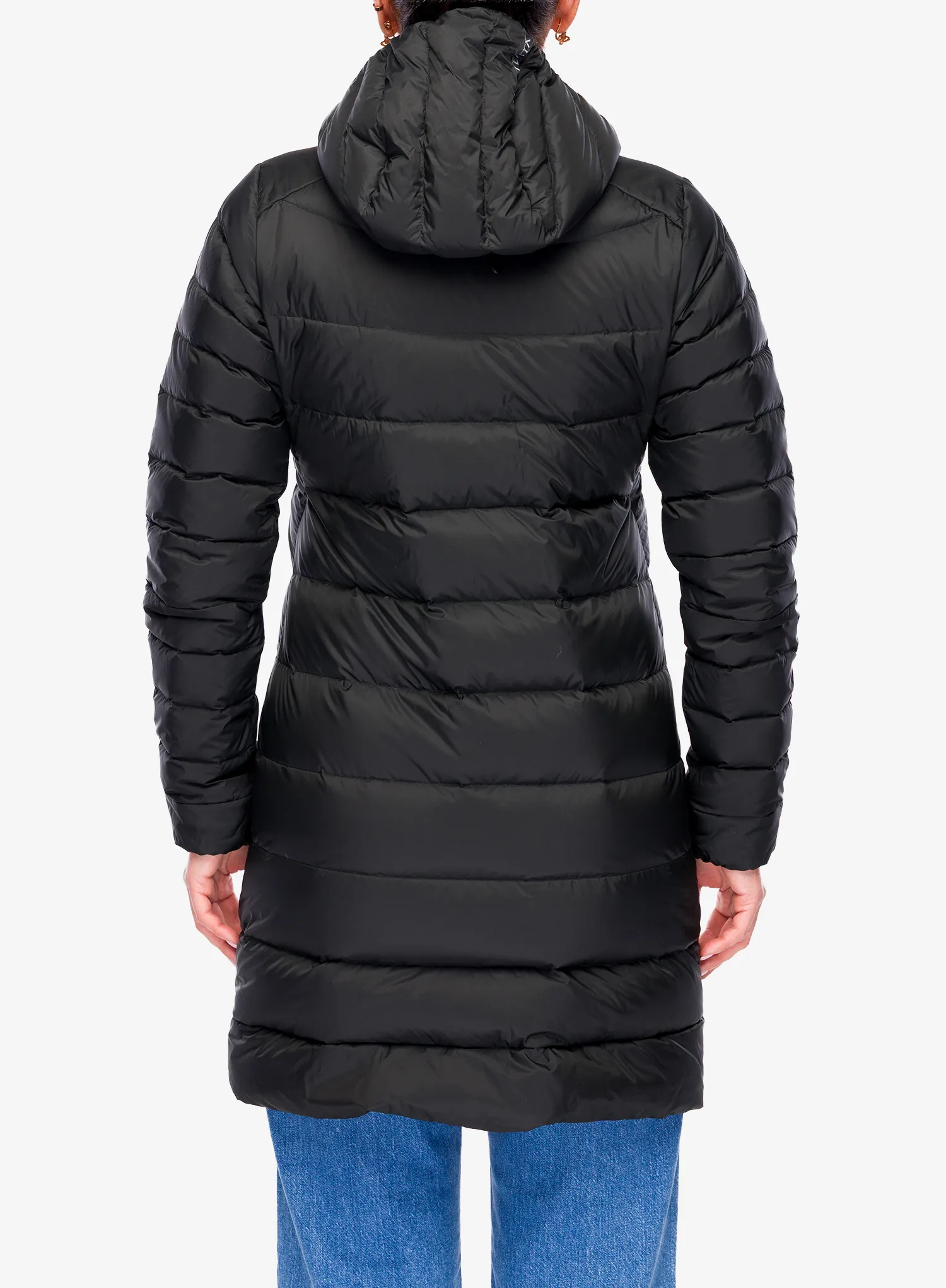 Плащ пуховий жіночий Arcteryx Cerium Mid Coat - black