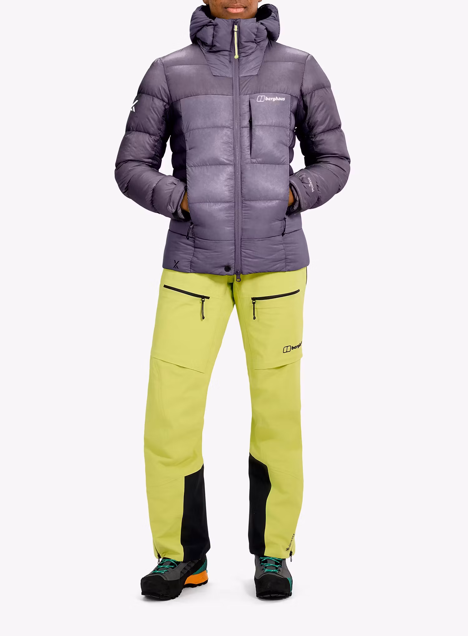 Пуховик жіночий Berghaus MTN Arete Ultra Down Hoody - purple planet