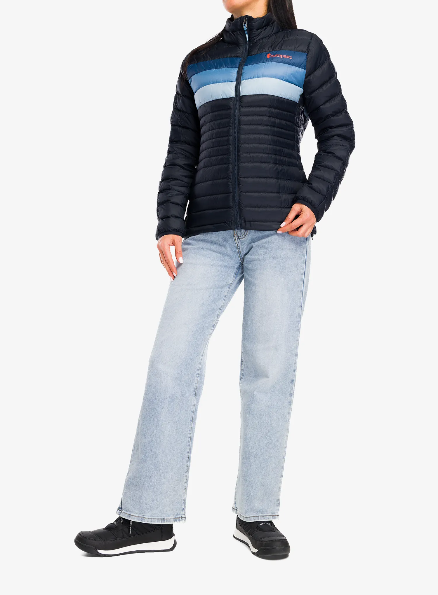 Пуховик жіночий Cotopaxi Fuego Down Jacket - carbon stripes