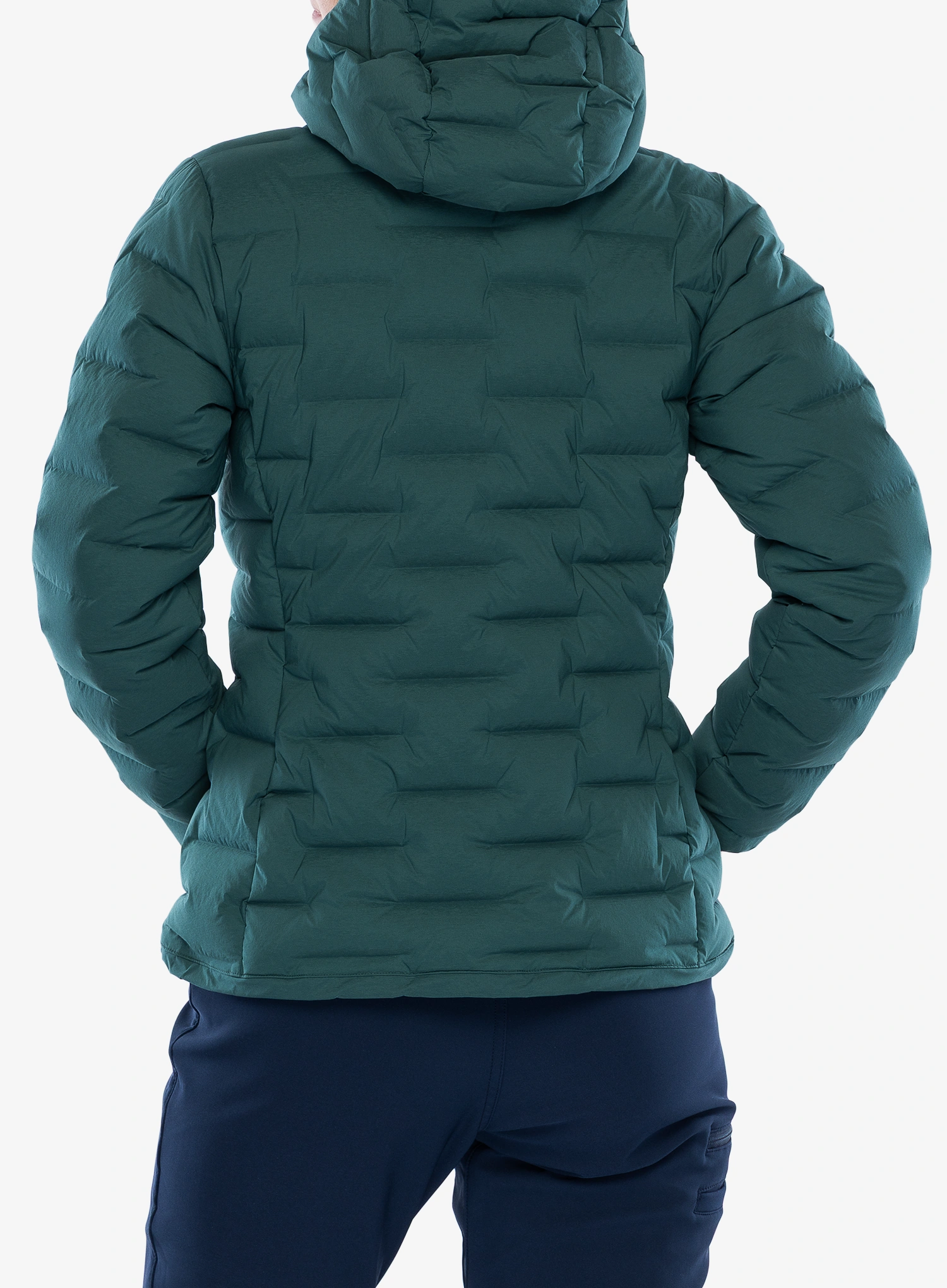 Пуховик жіночий Małachowski ICON Tourist Hoody - rainforest/rainforest