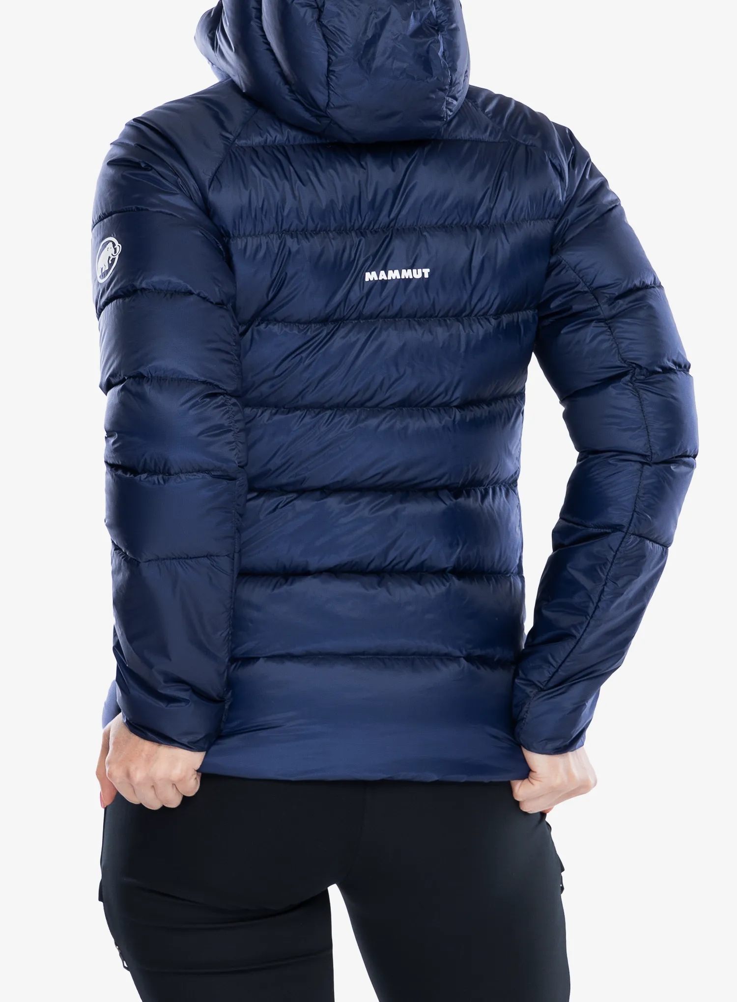 Пуховик жіноча Mammut Taiss IN Hooded Jacket - marine/blk