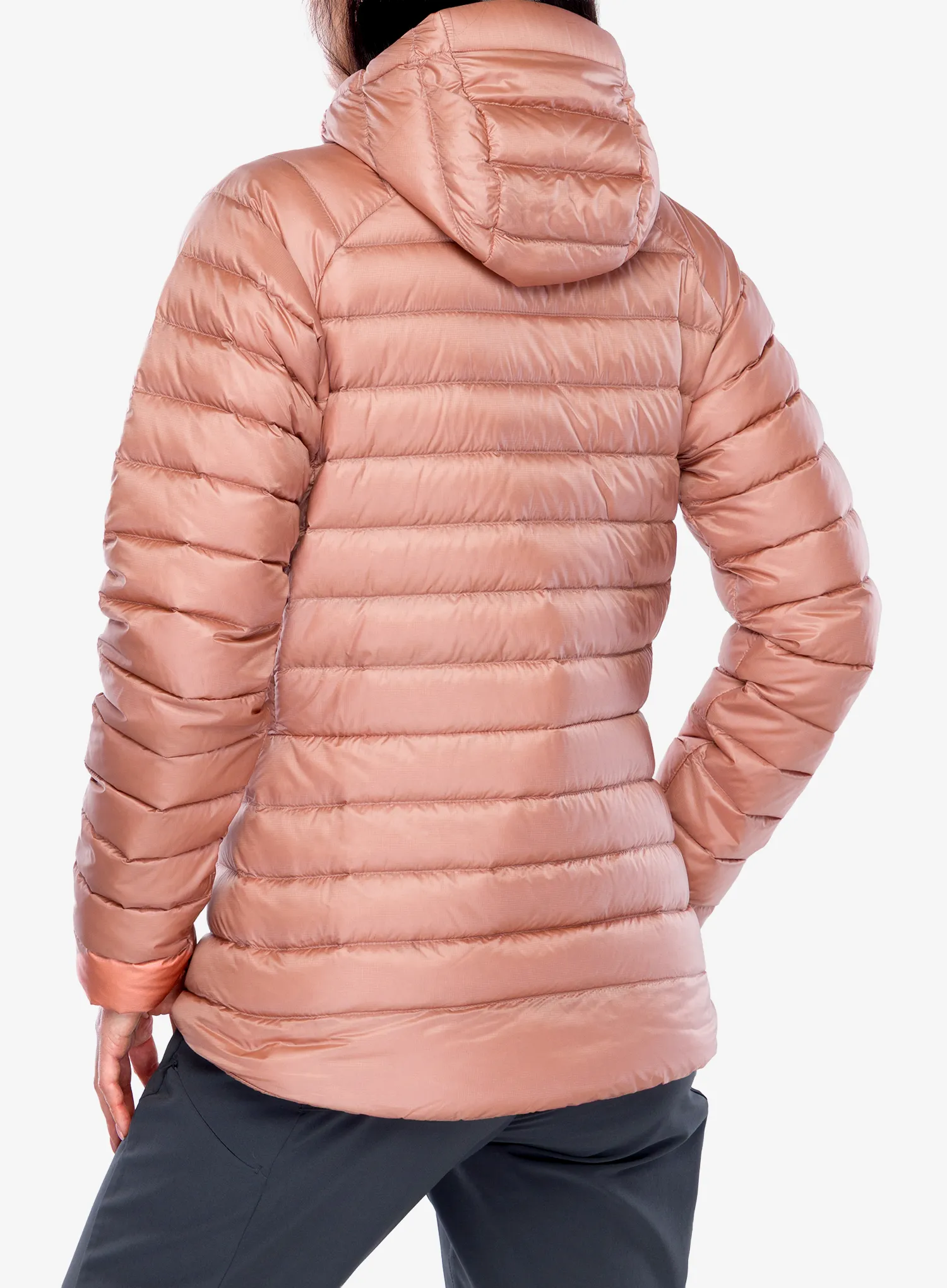 Пуховик жіночий Montane Anti Freeze Hoodie - pink clay