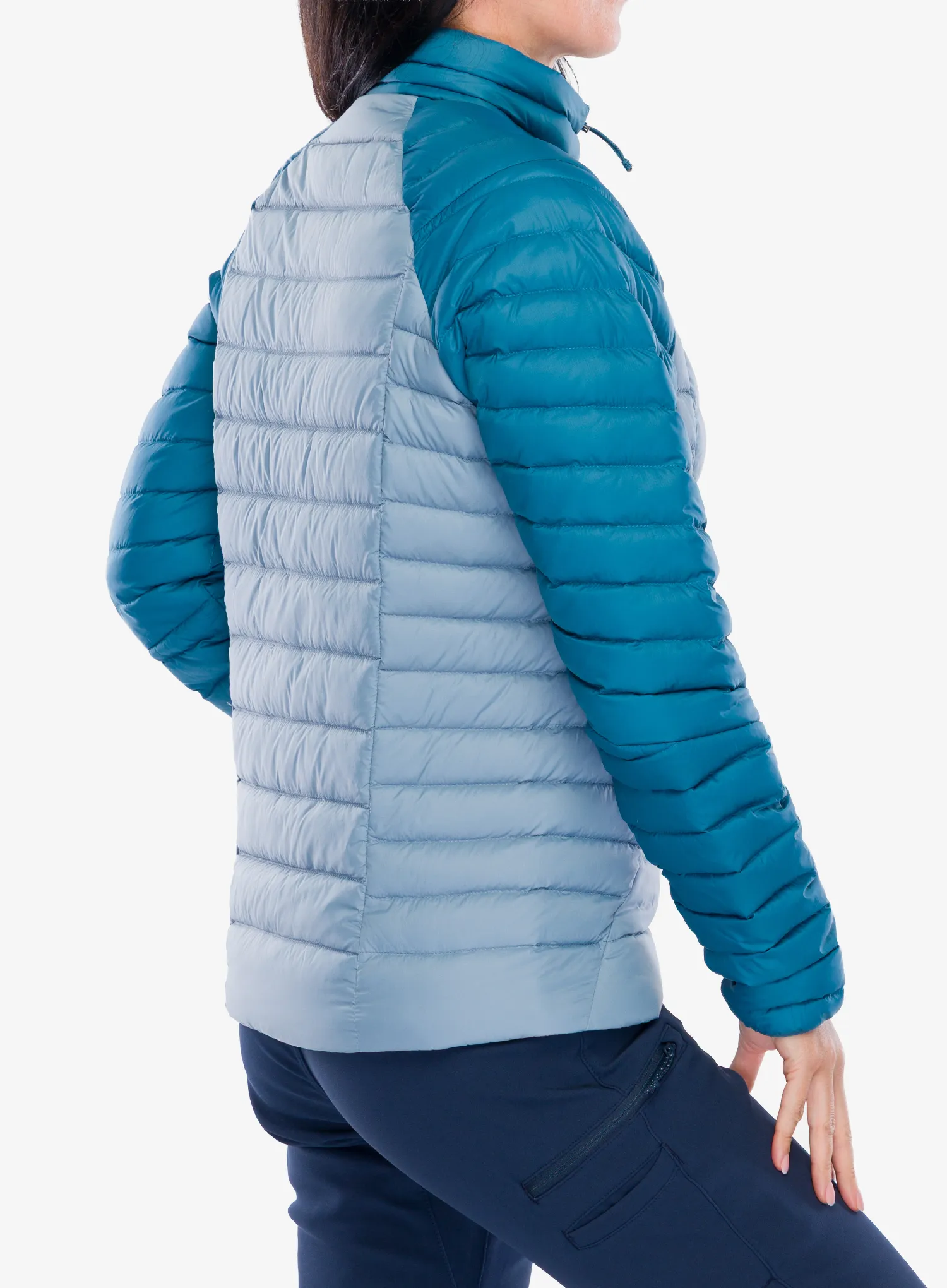 Пуховик жіноча Patagonia Down Sweater - light plume grey