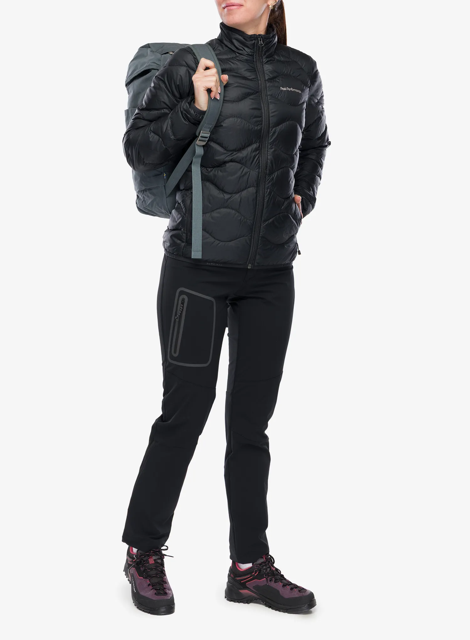 Пуховик жіночий Peak Performance Helium Down Jacket - black