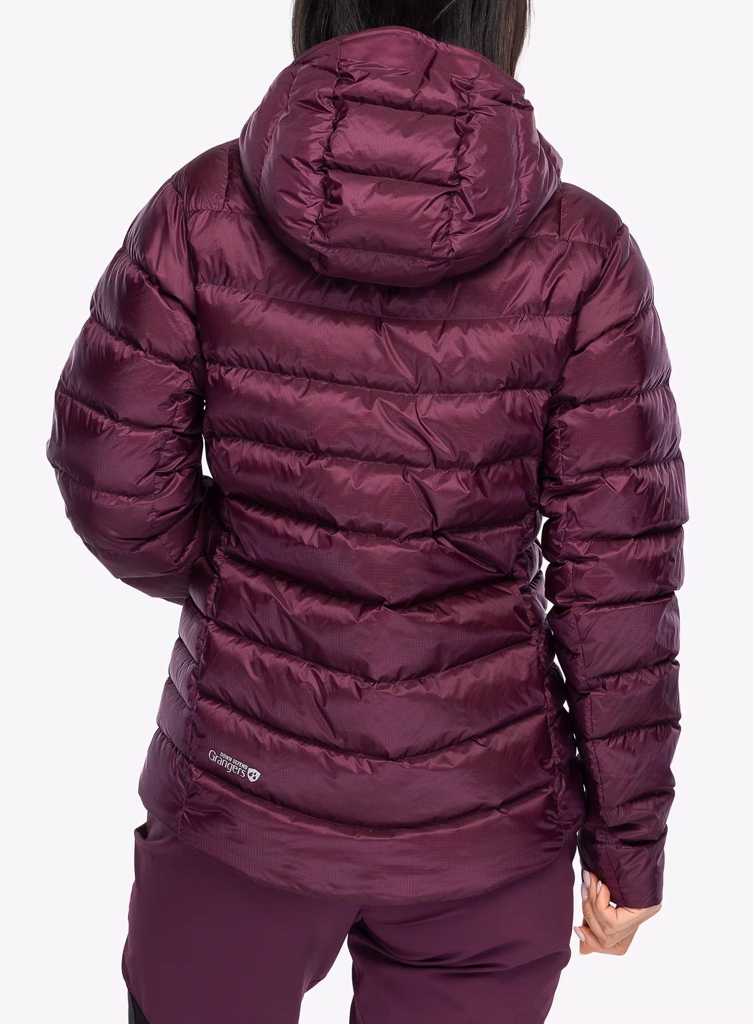 Пуховик жіночий Rab Electron Pro Hoody - mulberry