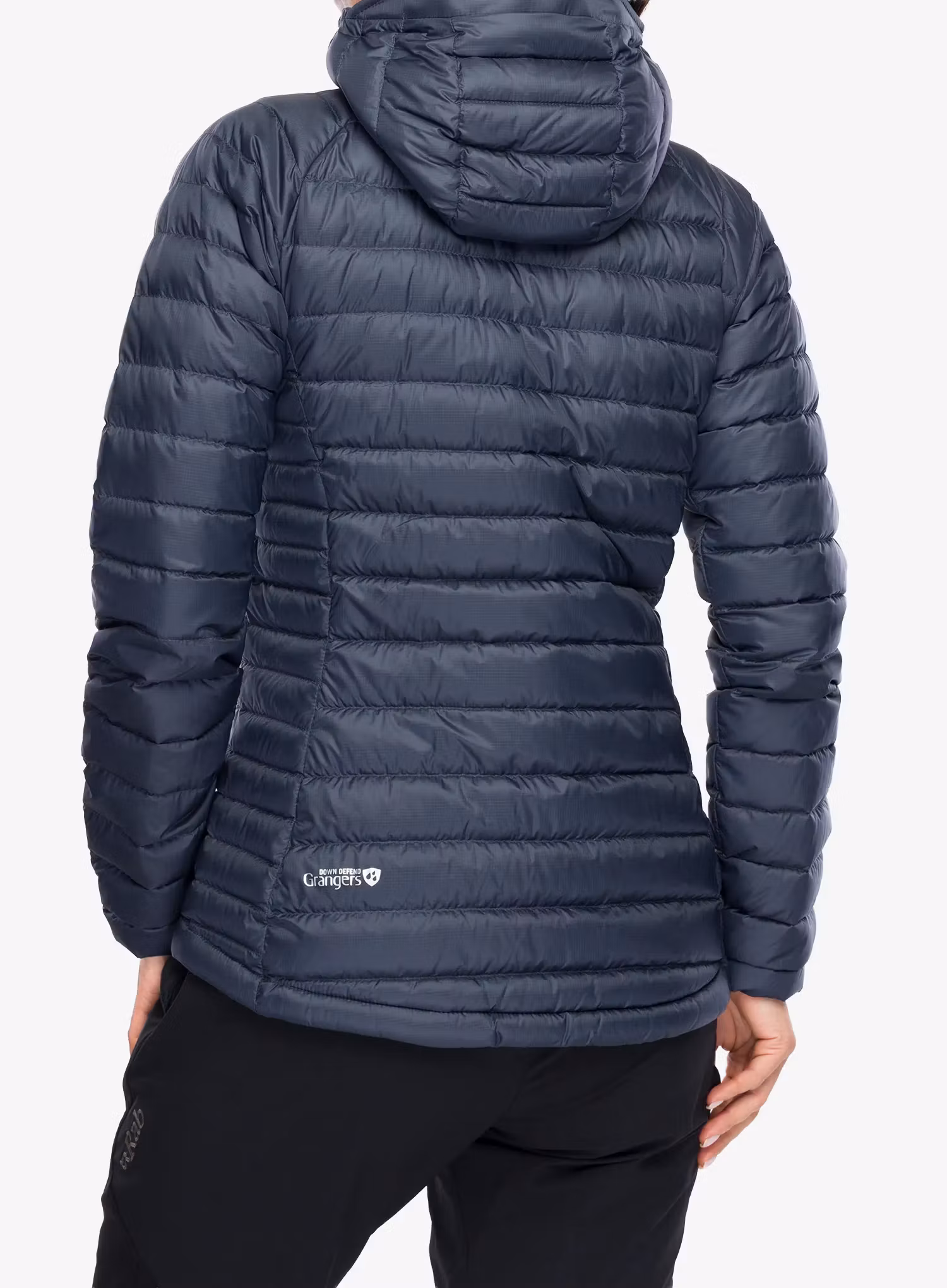 Пуховик жіночий Rab Microlight Alpine Jacket - steel