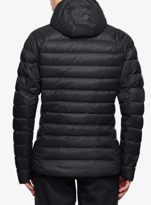 Пуховик жіночий Vaude Monviso Down Hooded Jacket - black/black