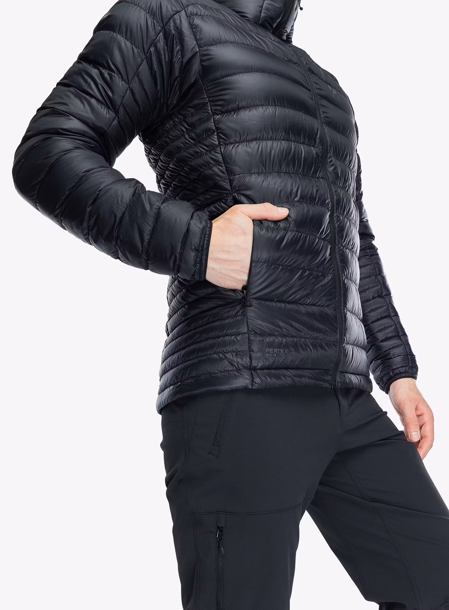 Пуховик Haglofs L.I.M Down II Hood - true black