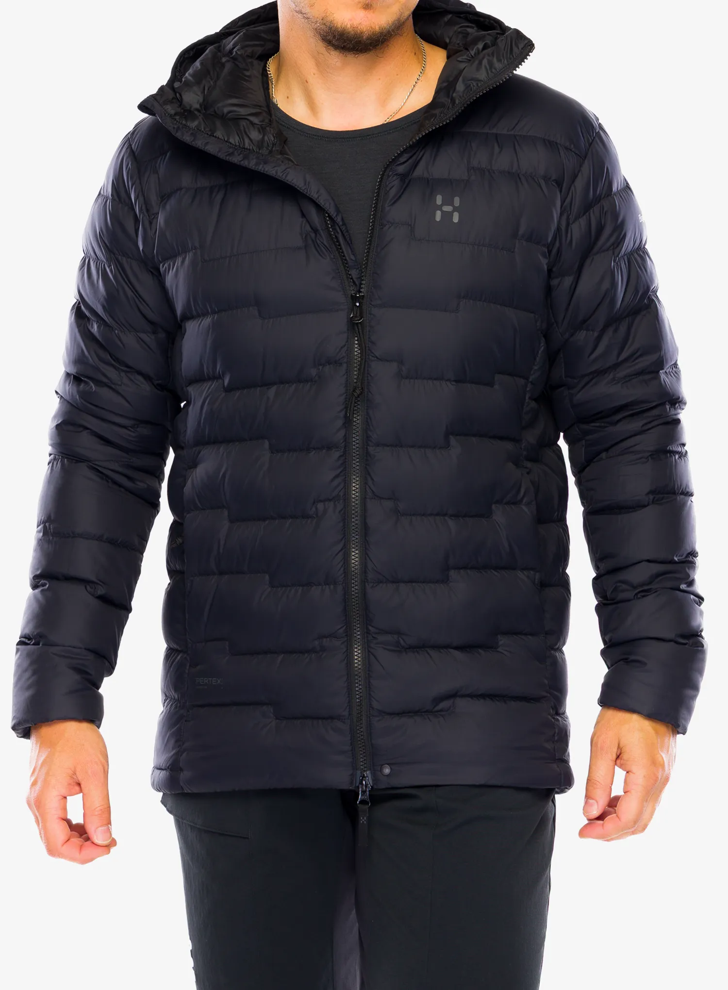 Пуховик Haglofs ROC Flash Down Hood - true black