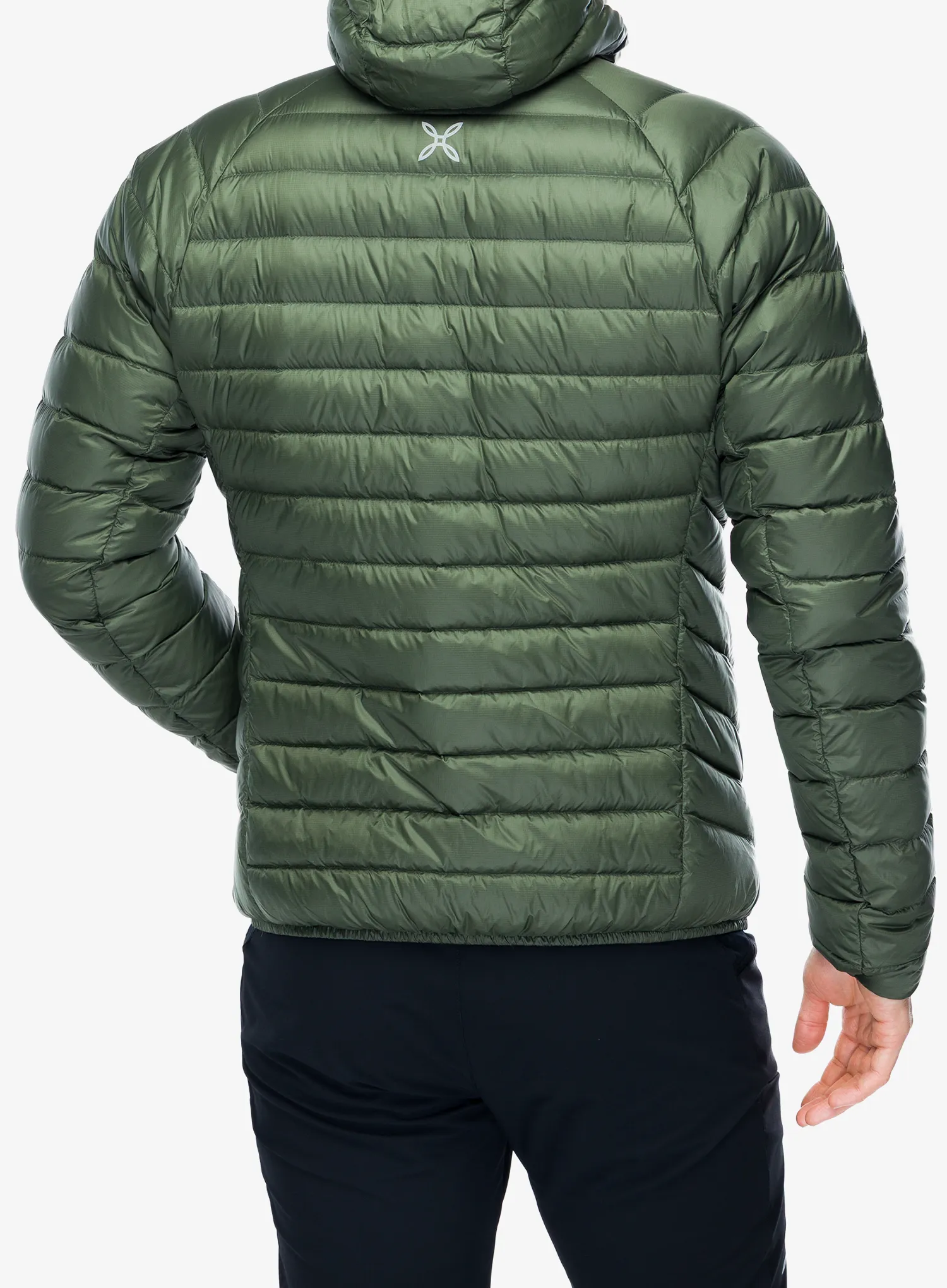 Пуховик Montura Breeze Hooded Duvet Jacket - sage green/sunny lime