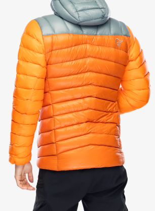 Пуховик Norrona Lyngen Down850 Hood - gold flame