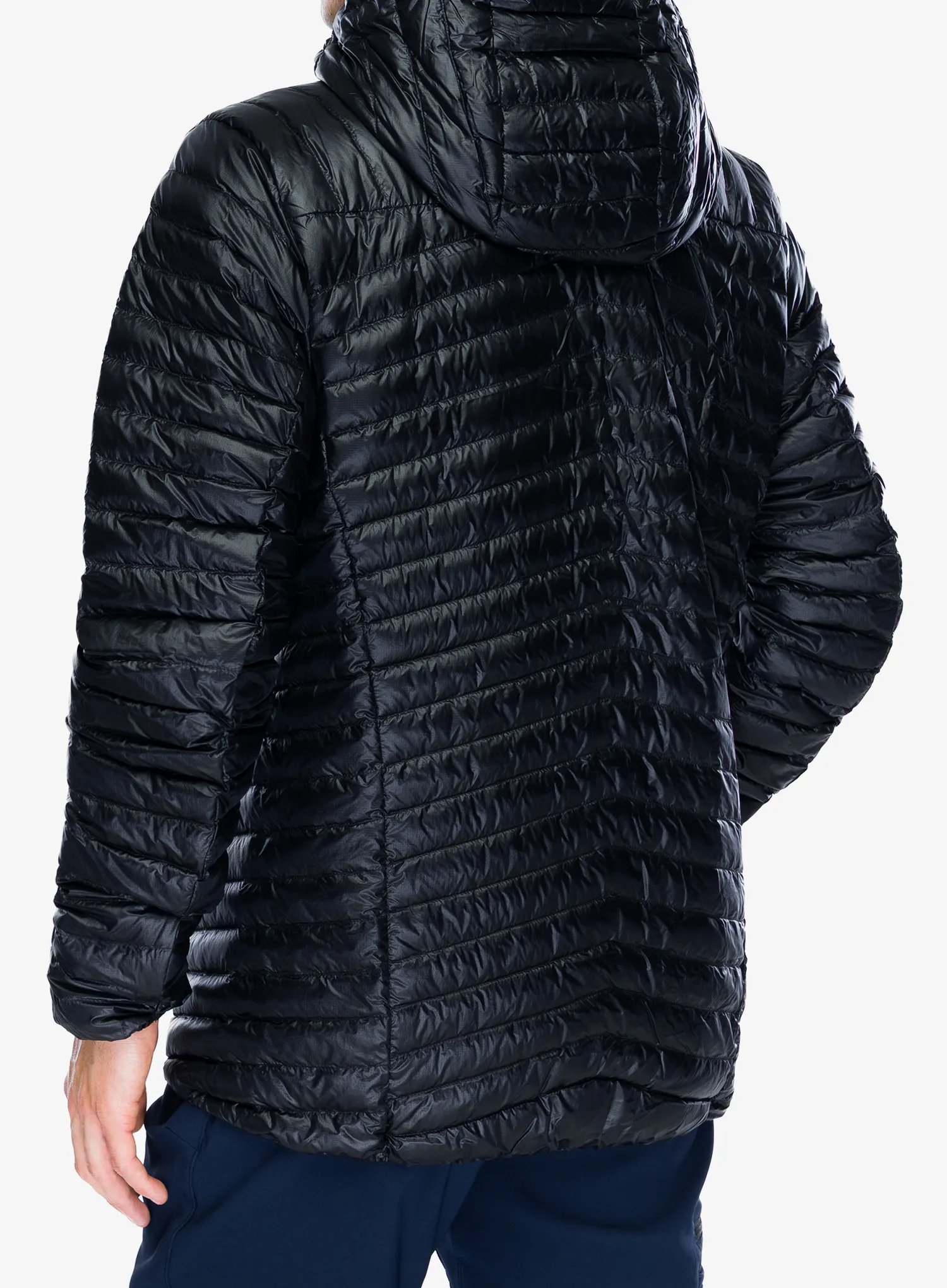 Пуховик Norrona Trollveggen Superlight Down800 Hood - caviar black