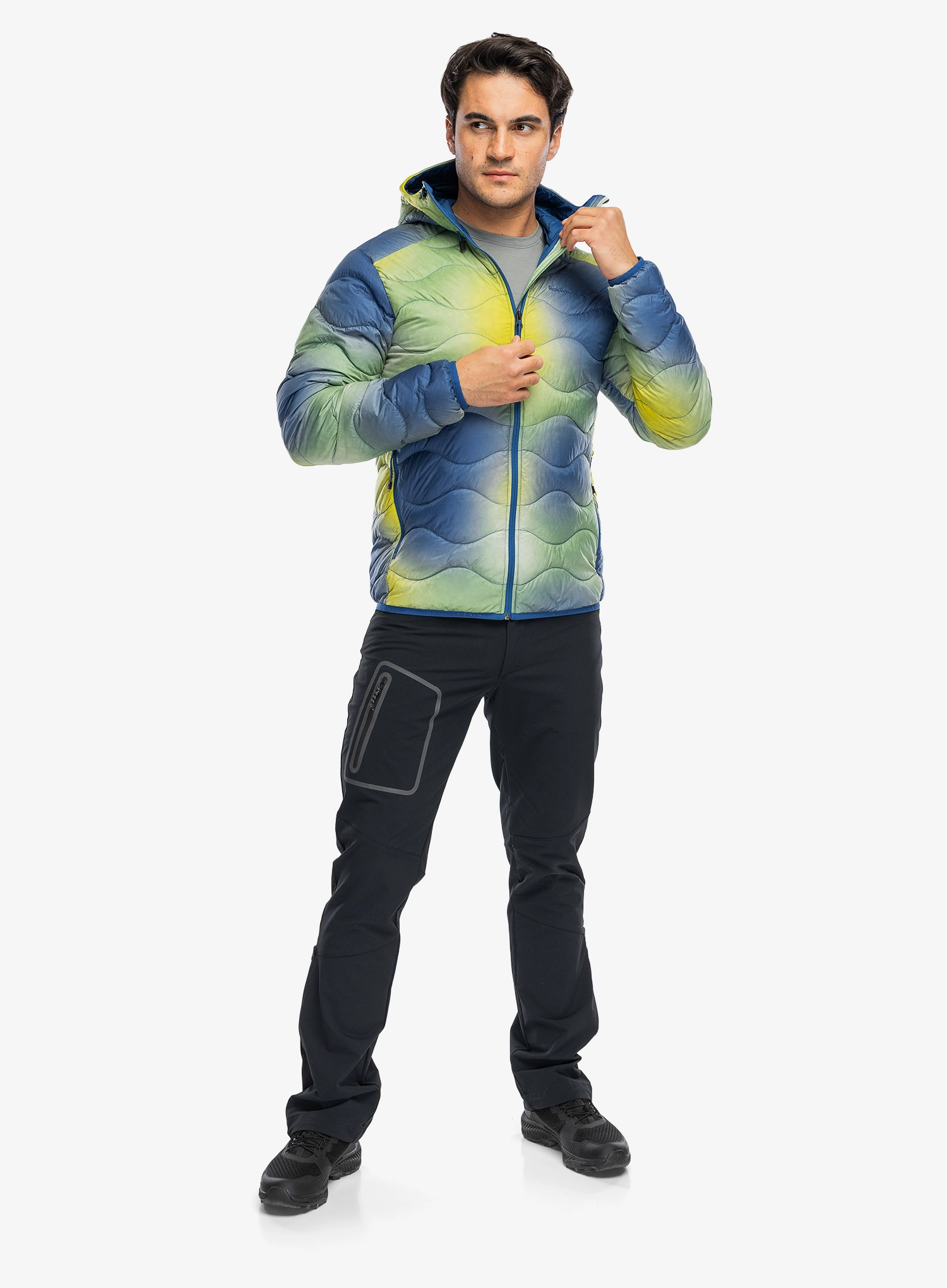 Пуховик Peak Performance AOP Helium Down Hood - aop