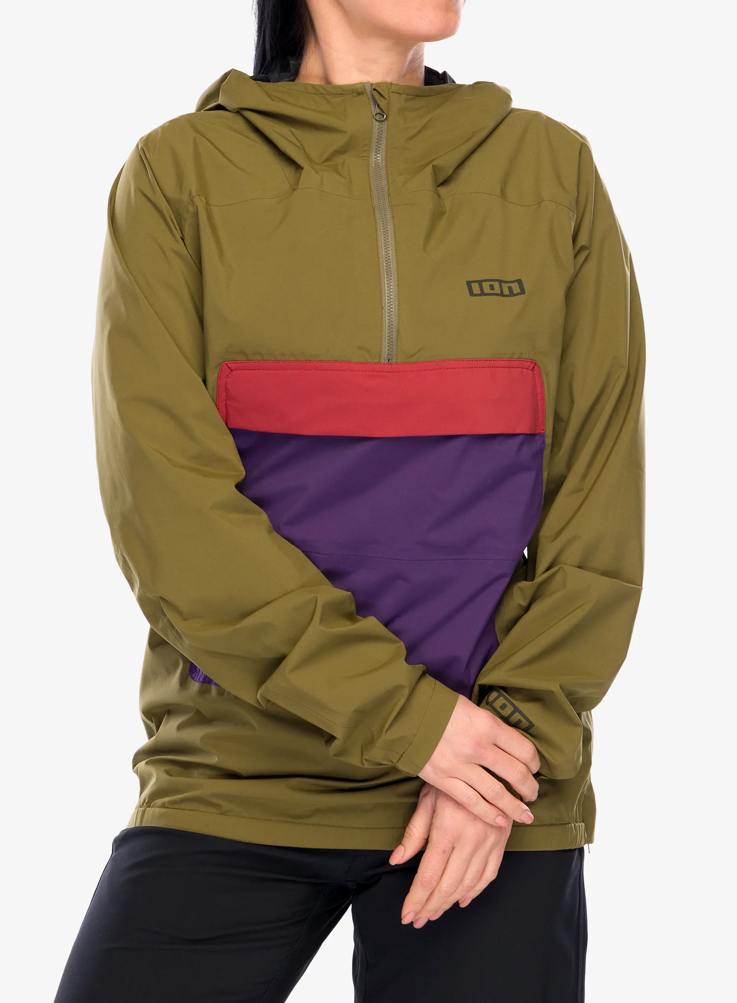 Велокуртка ION Shelter Anorak - dark mud