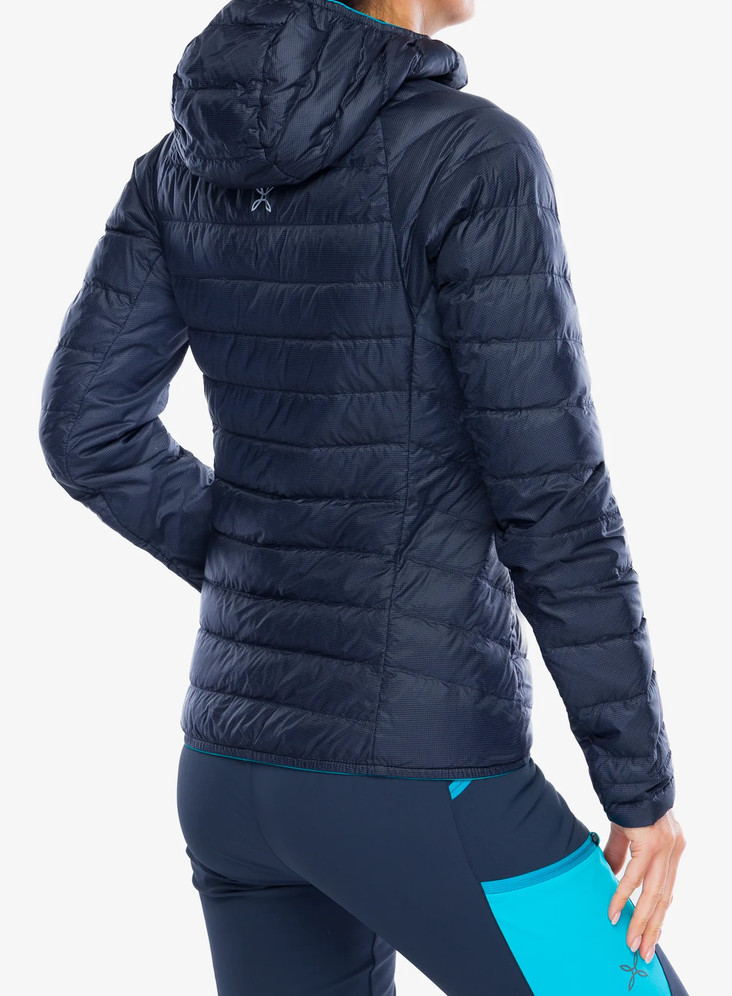 Пуховик жіночий Montura Pure Duvet - graphite blue/turquoise