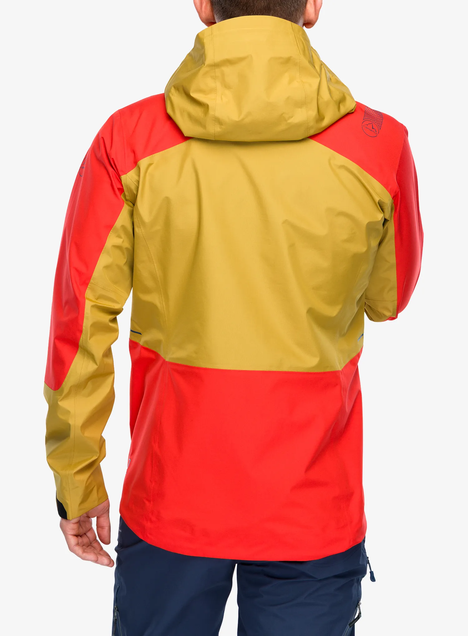 Куртка в гори La Sportiva Crossridge Evo Shell Jacket - savana/mountain red