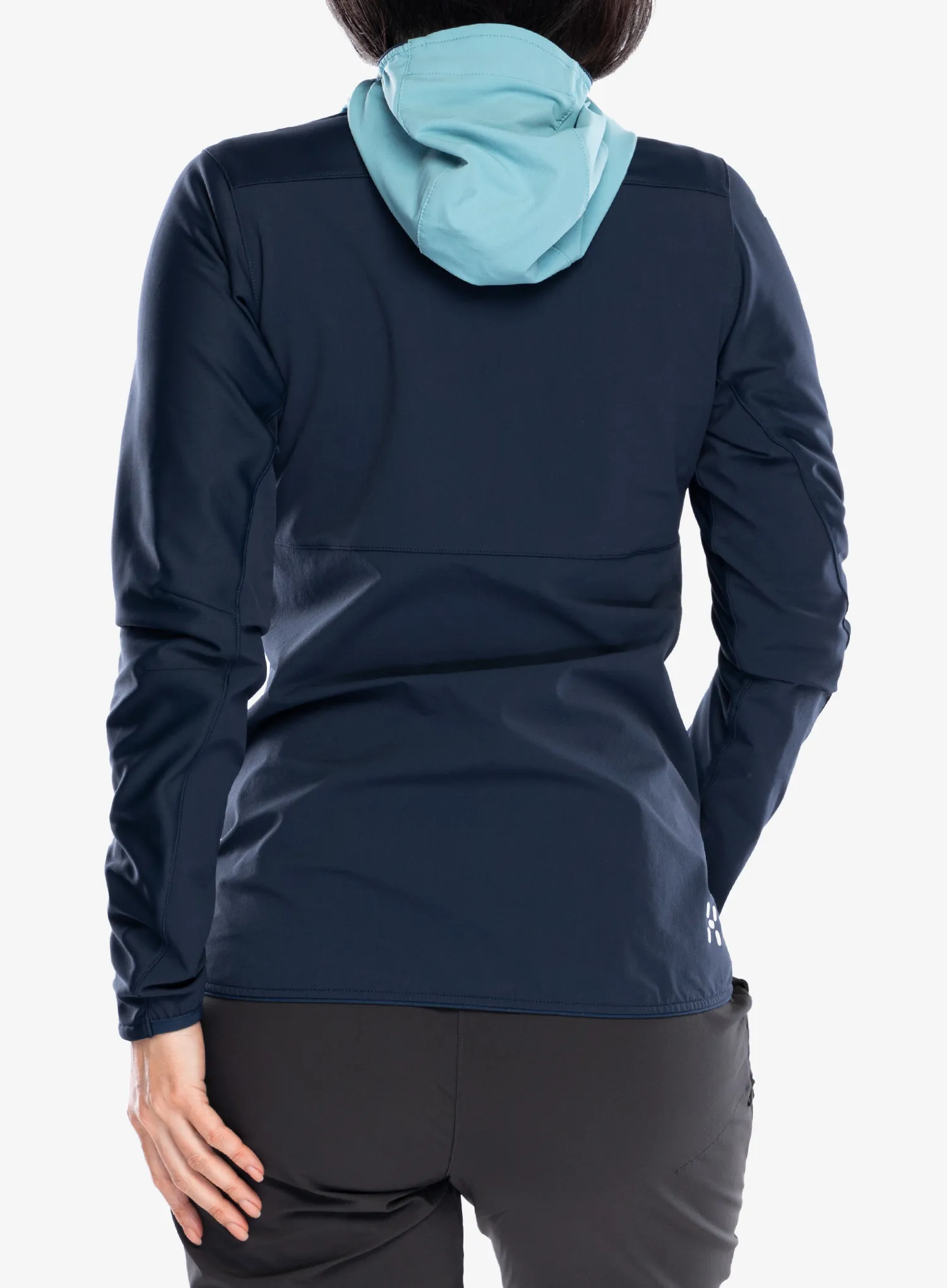 Куртка softshell жіноча Haglofs L.I.M Hybrid Softshell Jacket - tarn blue/frost blue