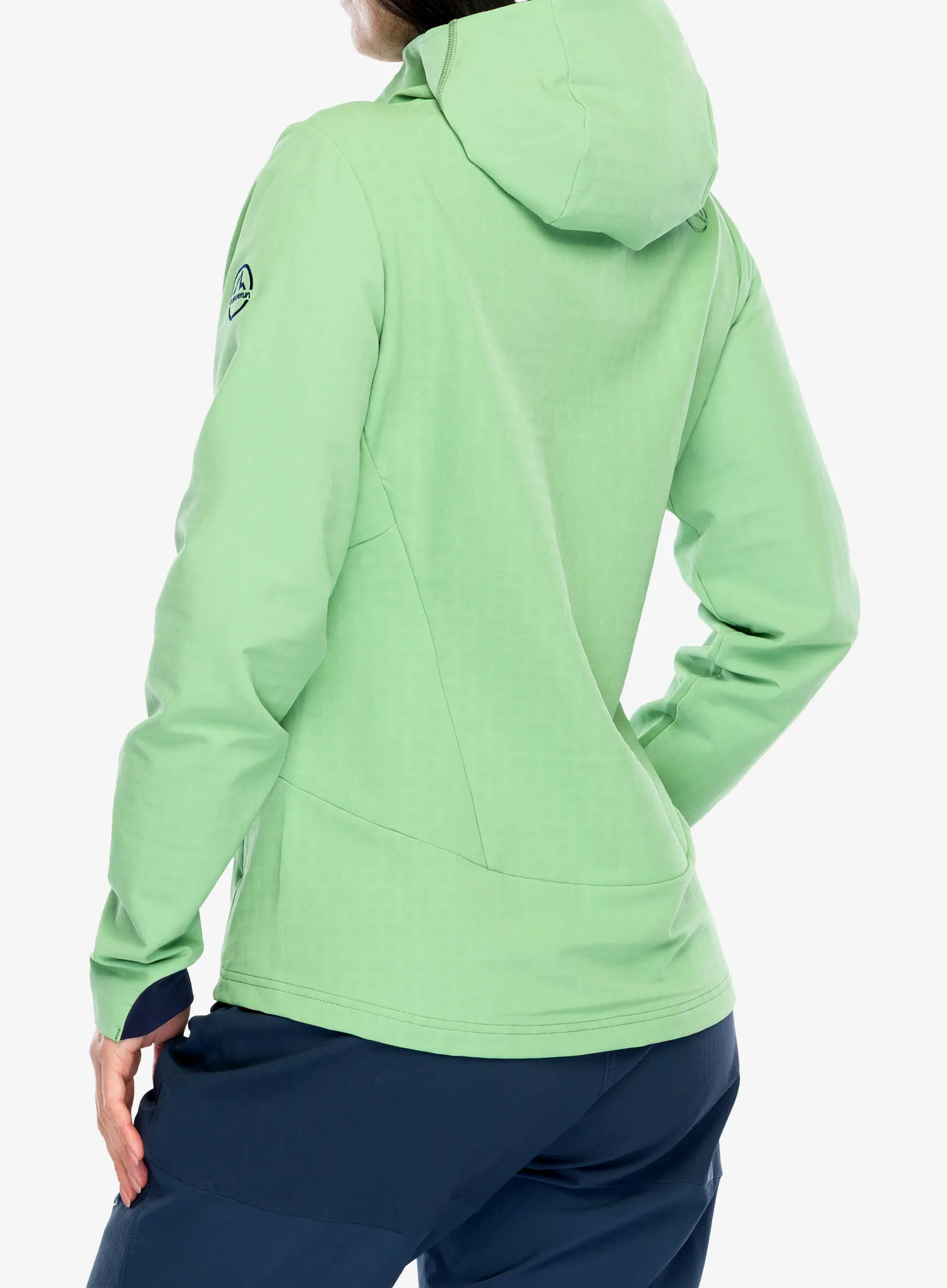 Куртка softshell жіноча La Sportiva Descender Storm Jacket - aspen green/night sky