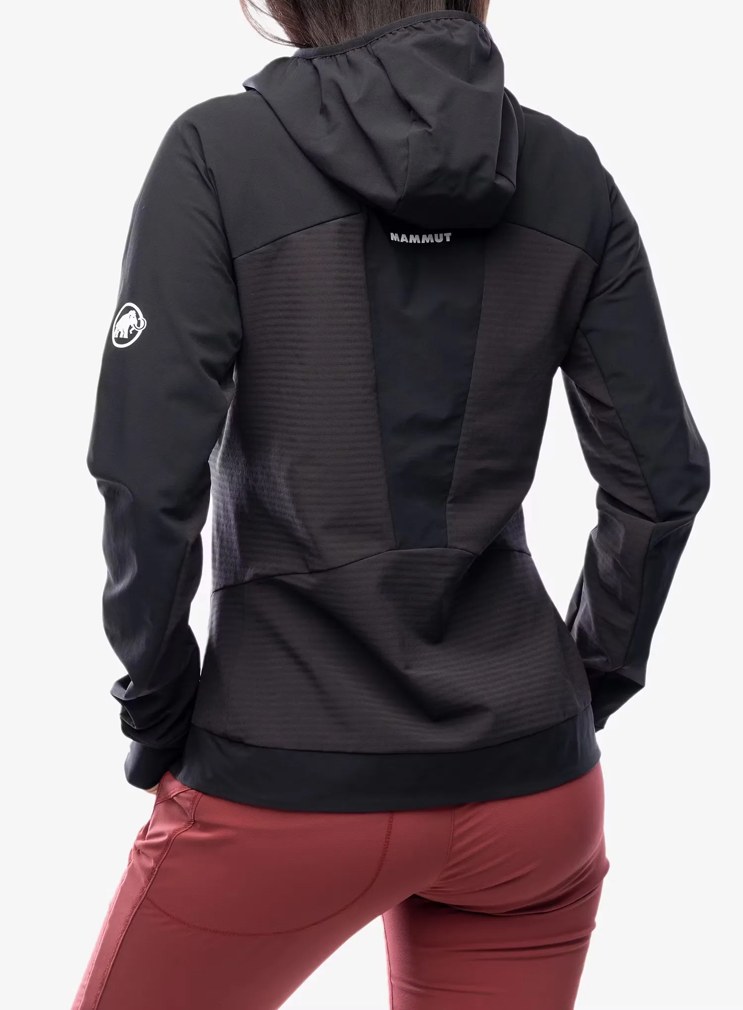 Куртка softshell жіноча Mammut Aenergy SO Hybrid Hooded Jacket - black