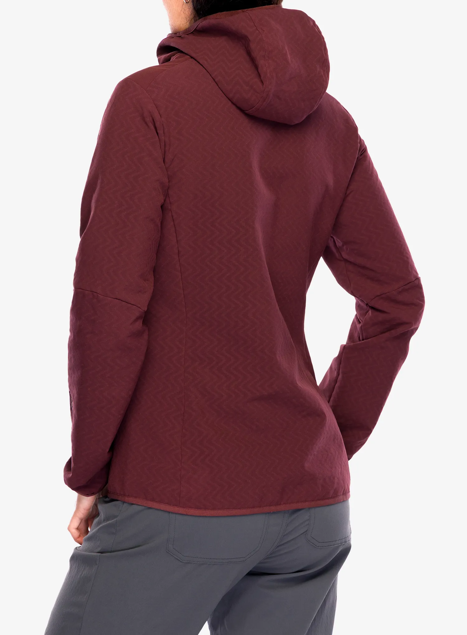 Куртка softshell жіноча Patagonia R2 CrossStrata Hoody - dark ruby