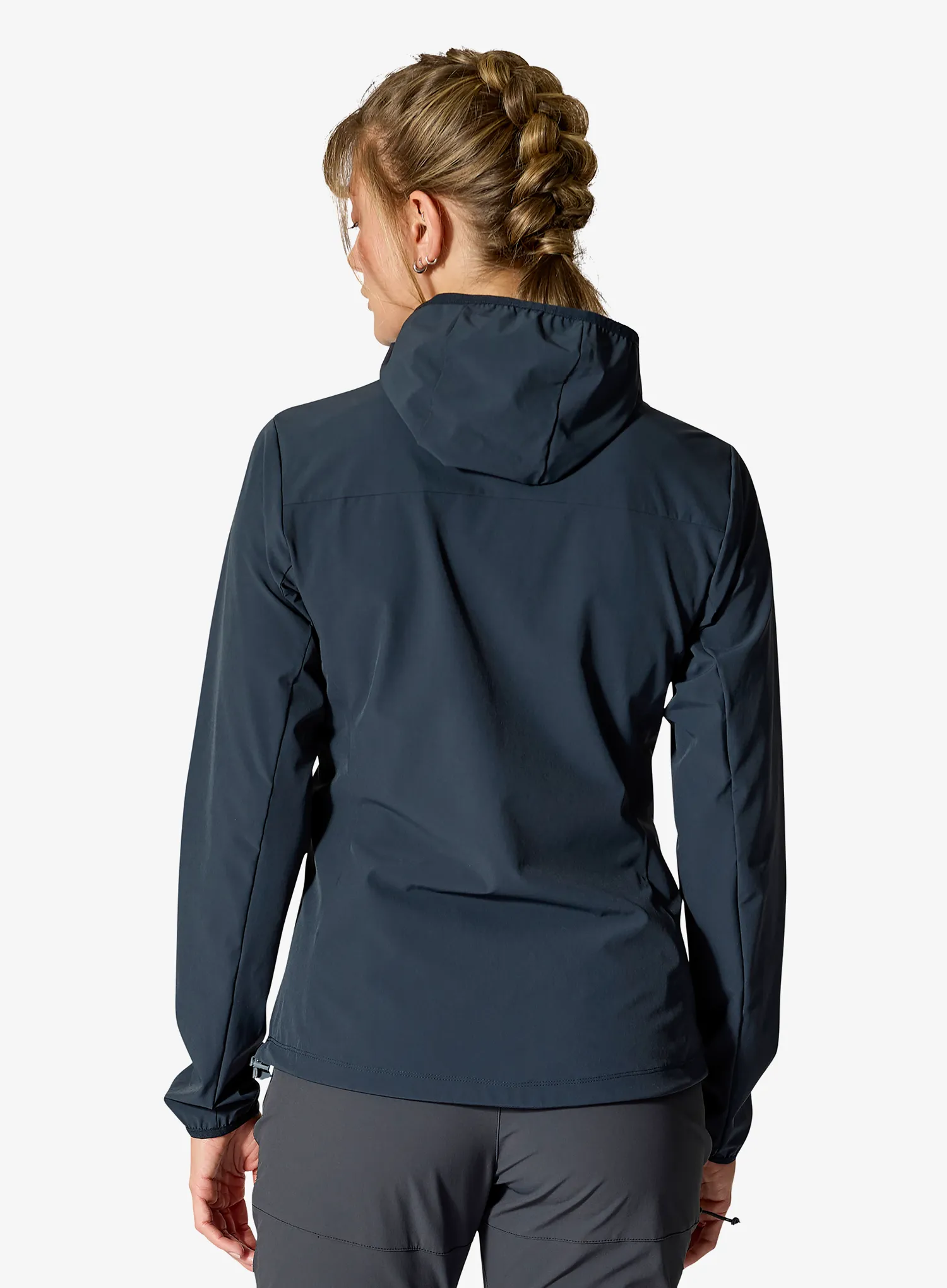 Куртка softshell жіноча Rab Borealis Hoody - beluga/beluga