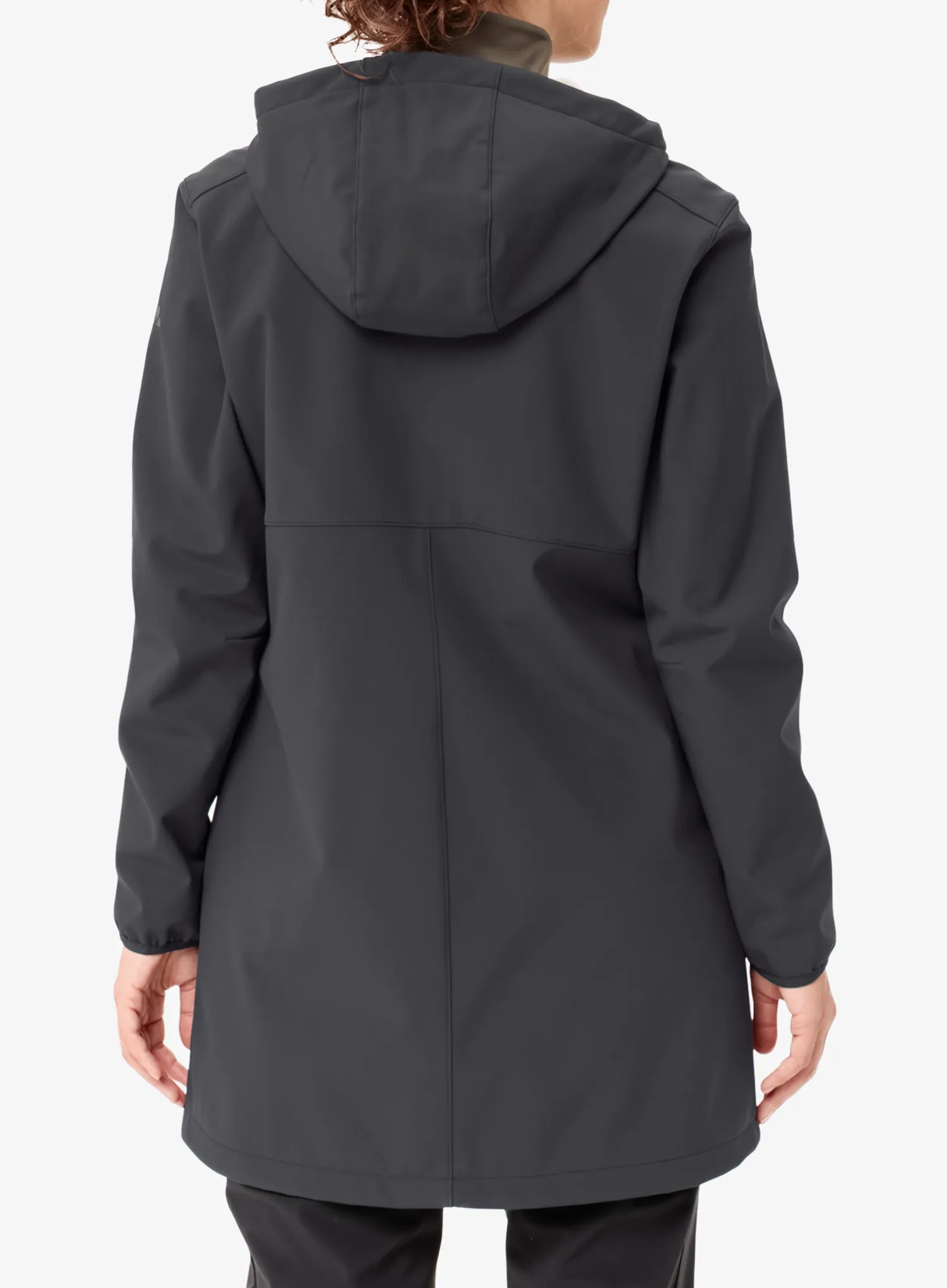 Куртка жіноча Vaude Moena Softshell Parka - phantom black