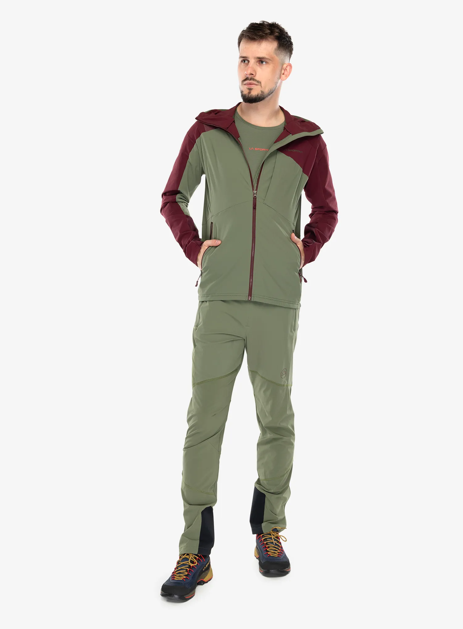 Куртка softshell La Sportiva Aequilibrium Speed Jacket - cypress/redwood