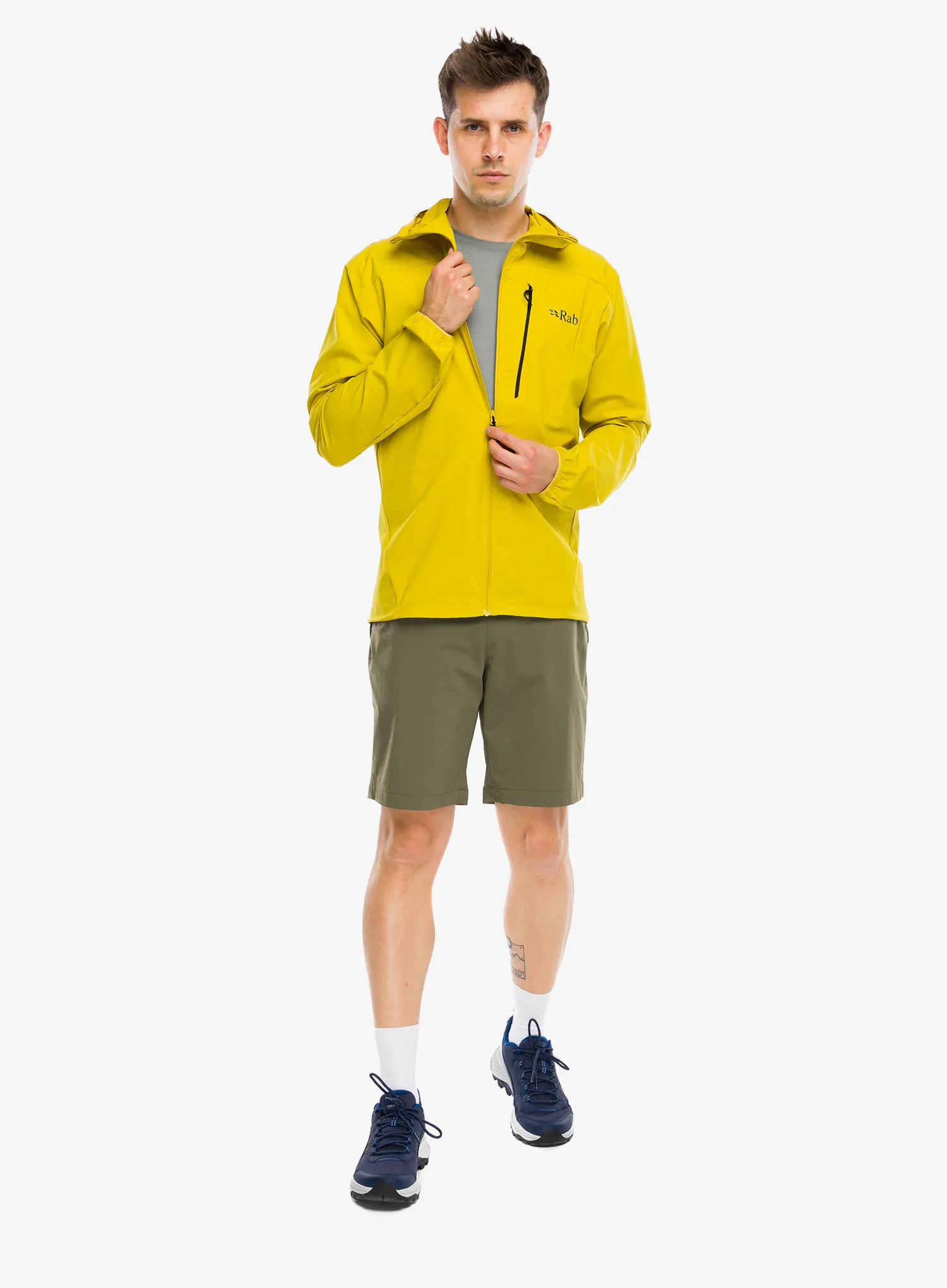 Куртка softshell Rab Borealis Alpine Hoody - dark pollen