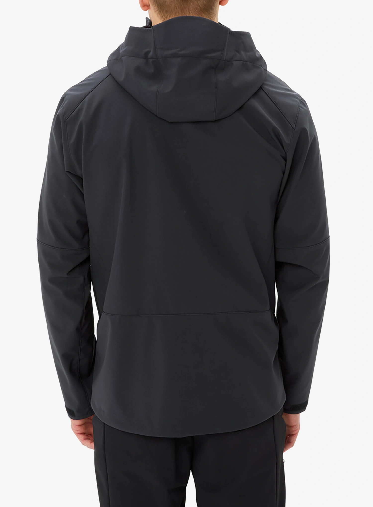 Куртка softshell Vaude Roccia Softshell Jacket II - black/savanna