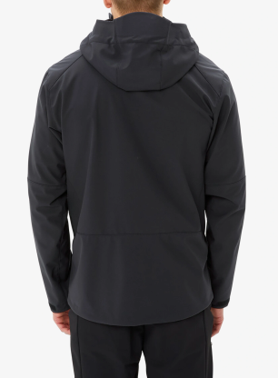 Куртка softshell Vaude Roccia Softshell Jacket II - black/savanna