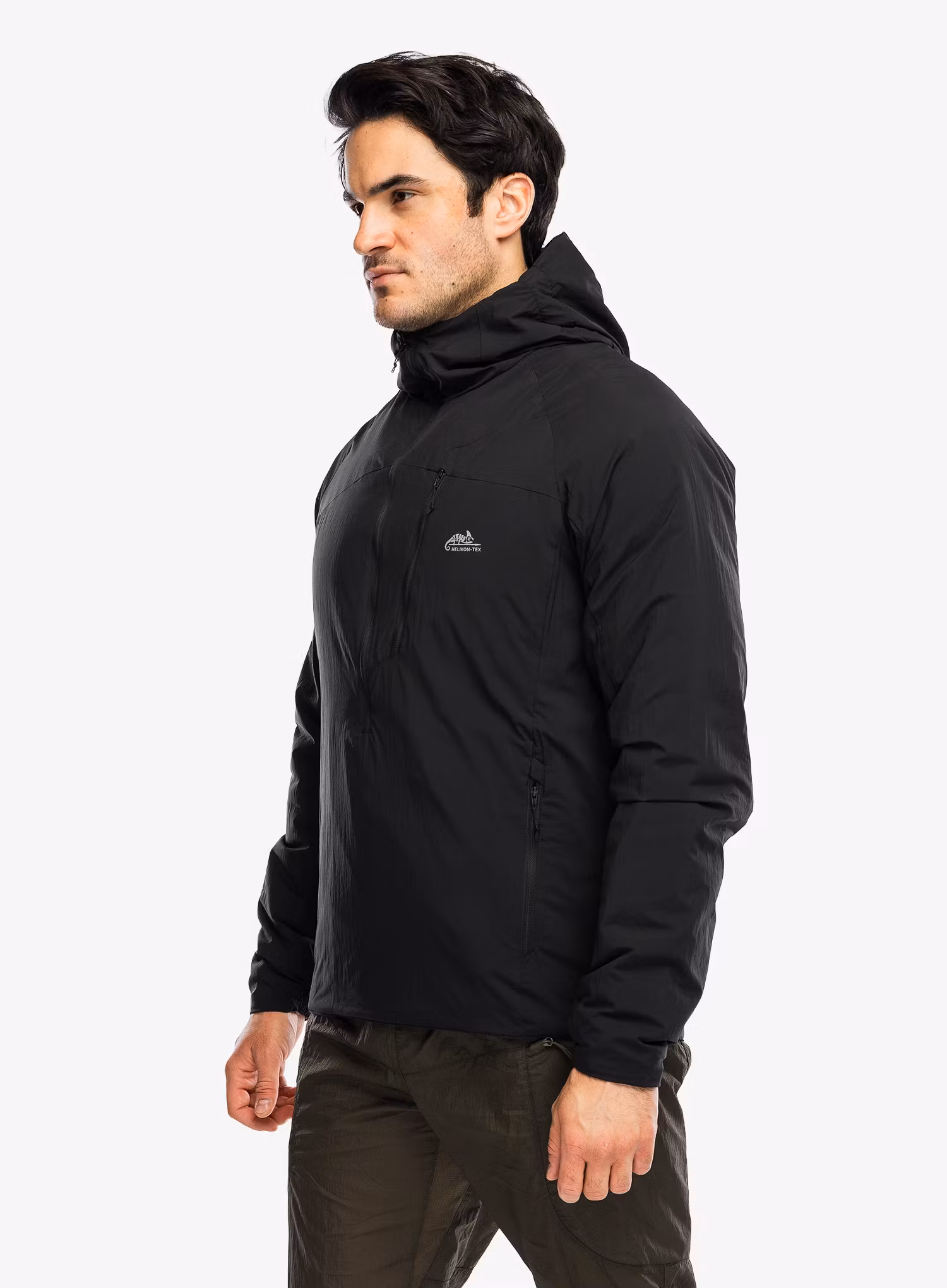 Куртка тактична Helikon-Tex Wolfhound Hoodie Lite - black