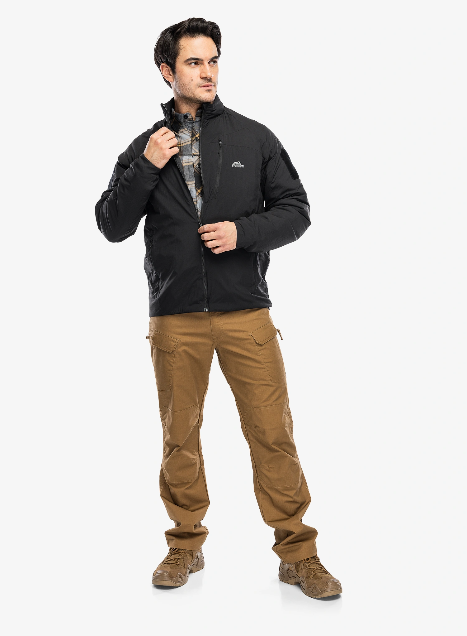 Куртка тактична Helikon-Tex Wolfhound Lite - black