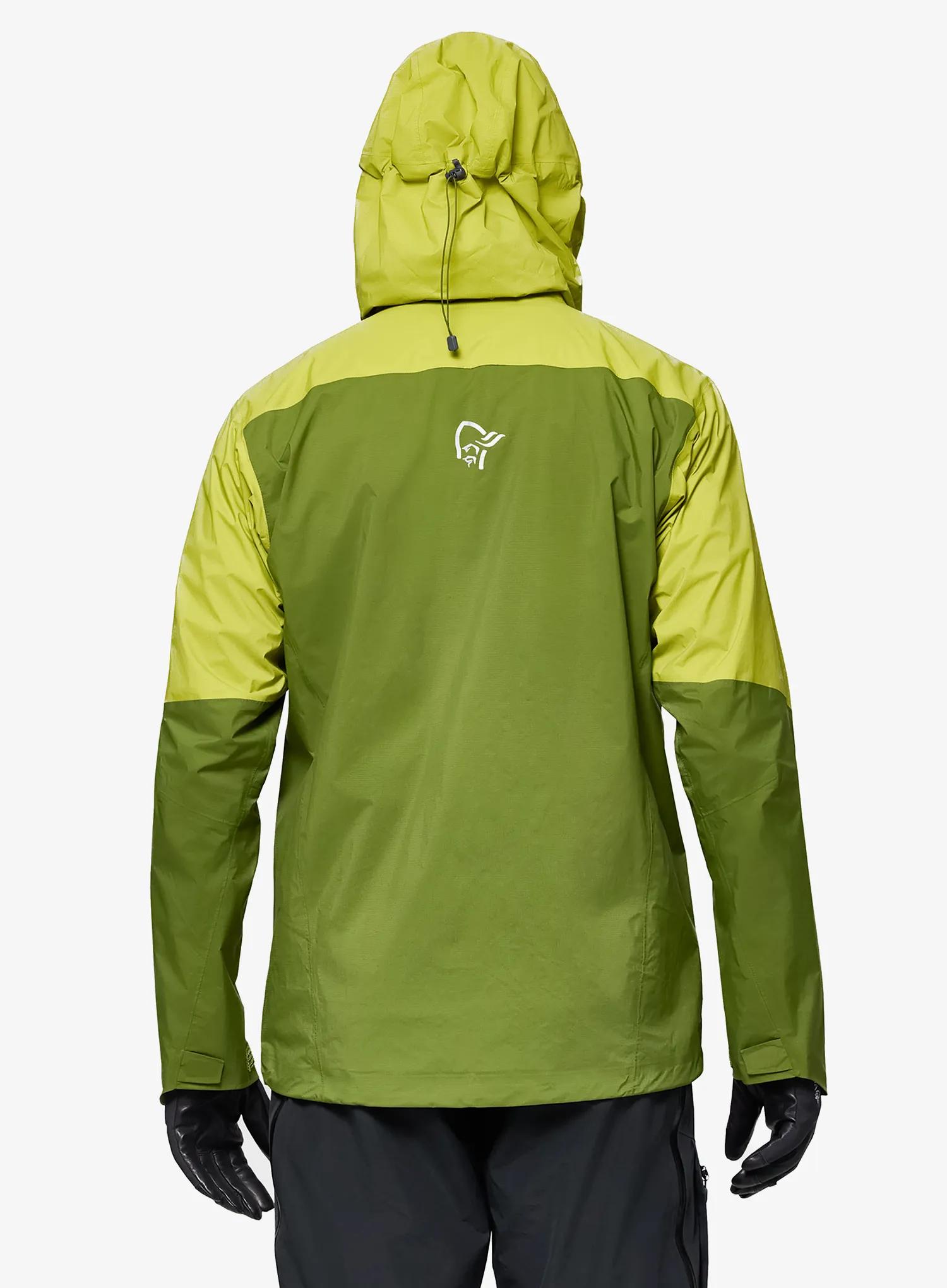 Куртка в гори Norrona Falketind Dri1 Jacket - pesto/golden lime