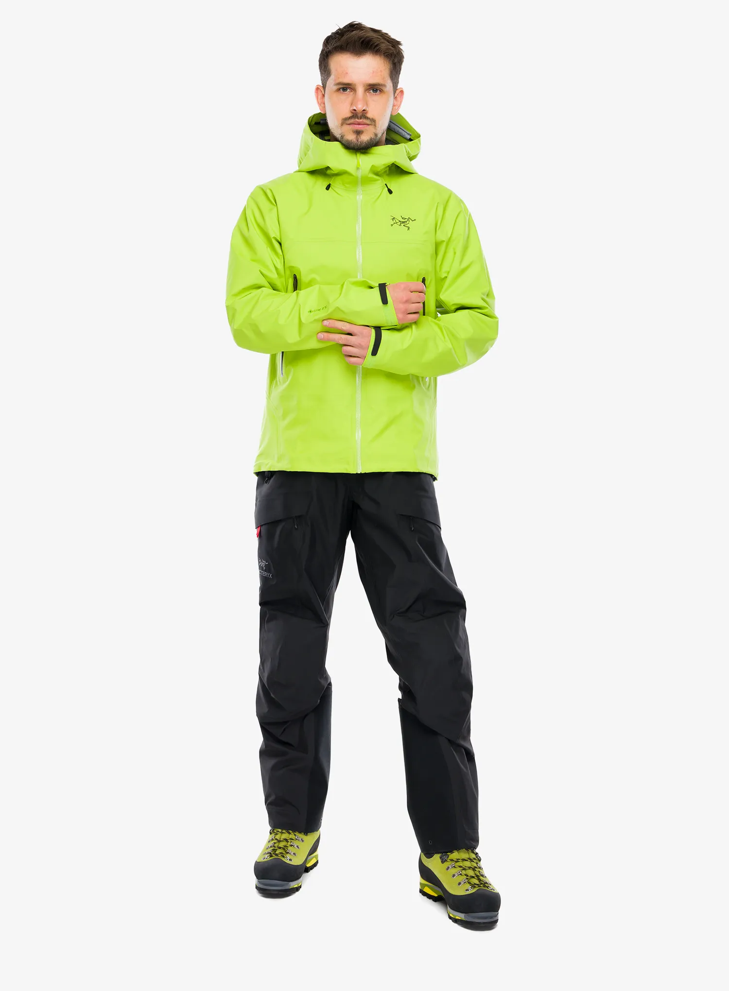 Куртка дощовик Arcteryx Beta SL Jacket - mantis/tatsu