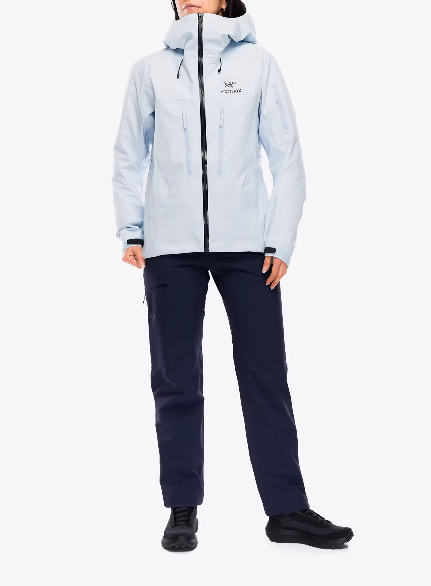 Куртка з мембраною жіноча Arcteryx Alpha SV Jacket - alpine blue/black