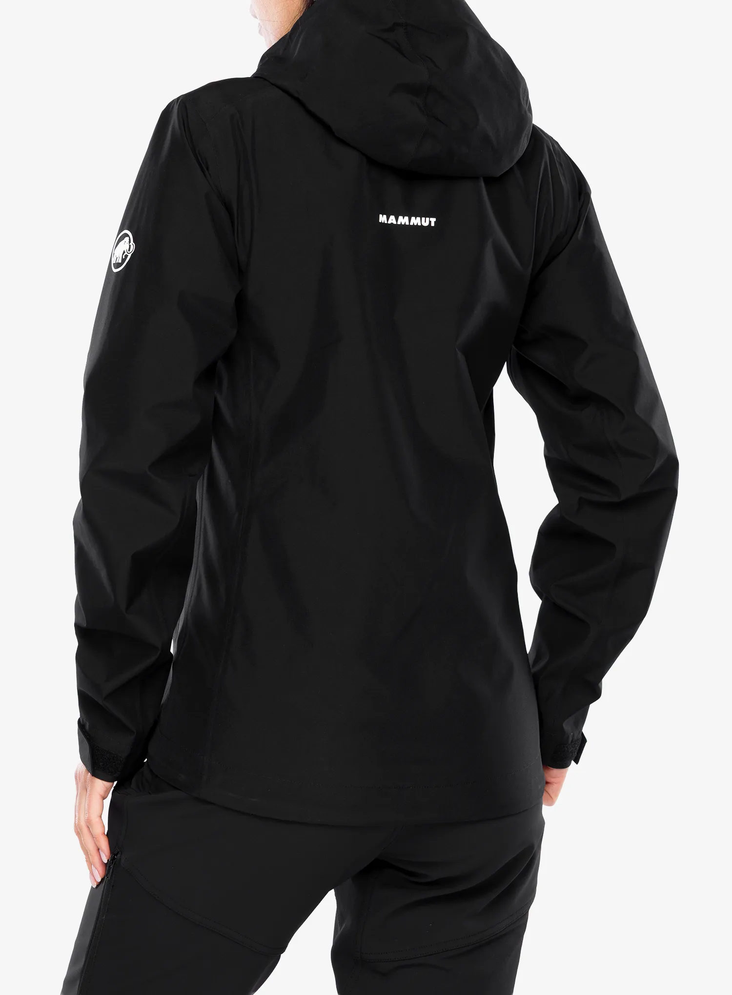 Куртка з мембраною жіноча Mammut Crater Light HS Hooded Jacket - black