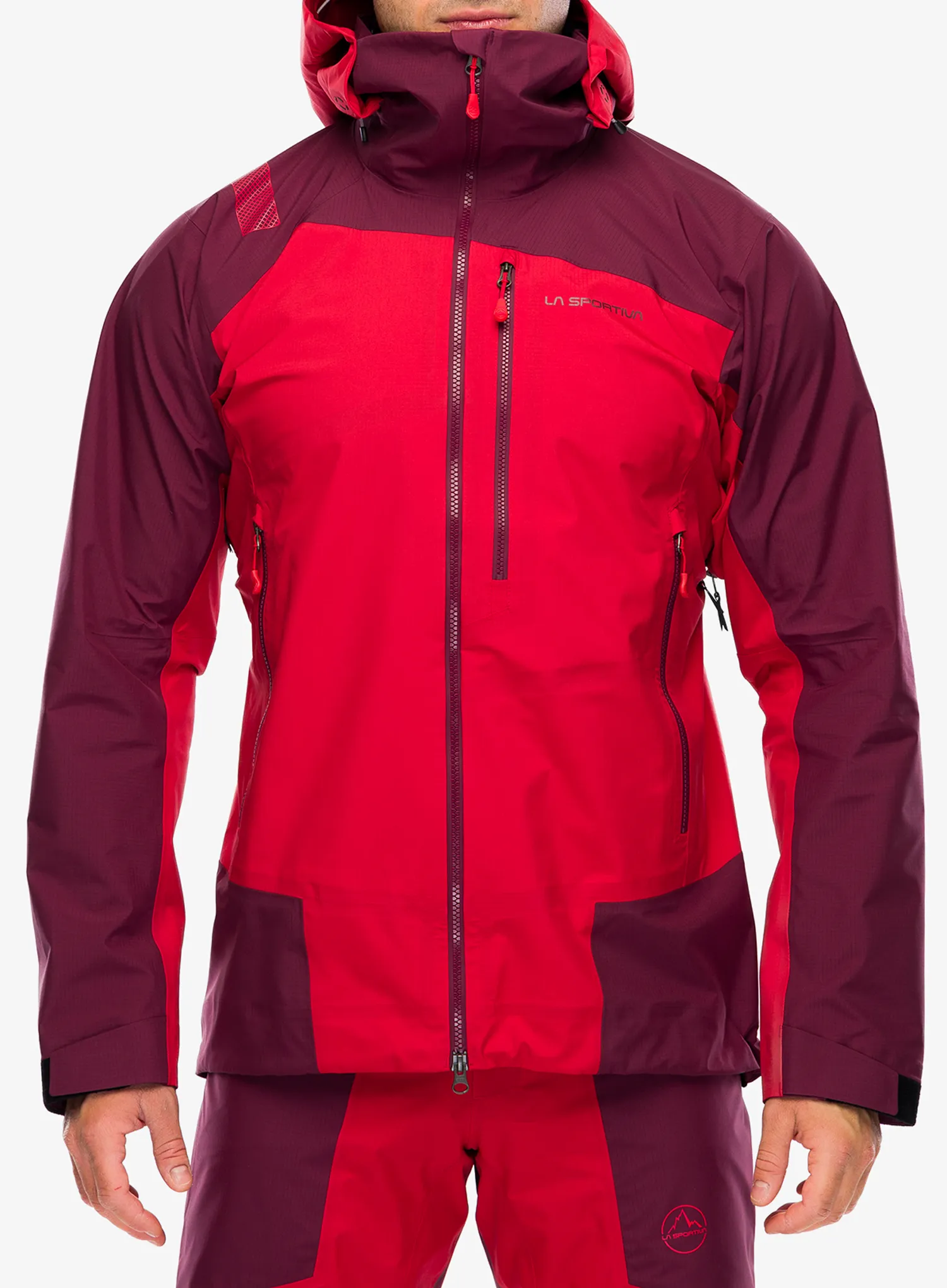 qwe_LaSportivaAlpineGuideGTXPerfomanceJacketmountainredredwood_a.webp